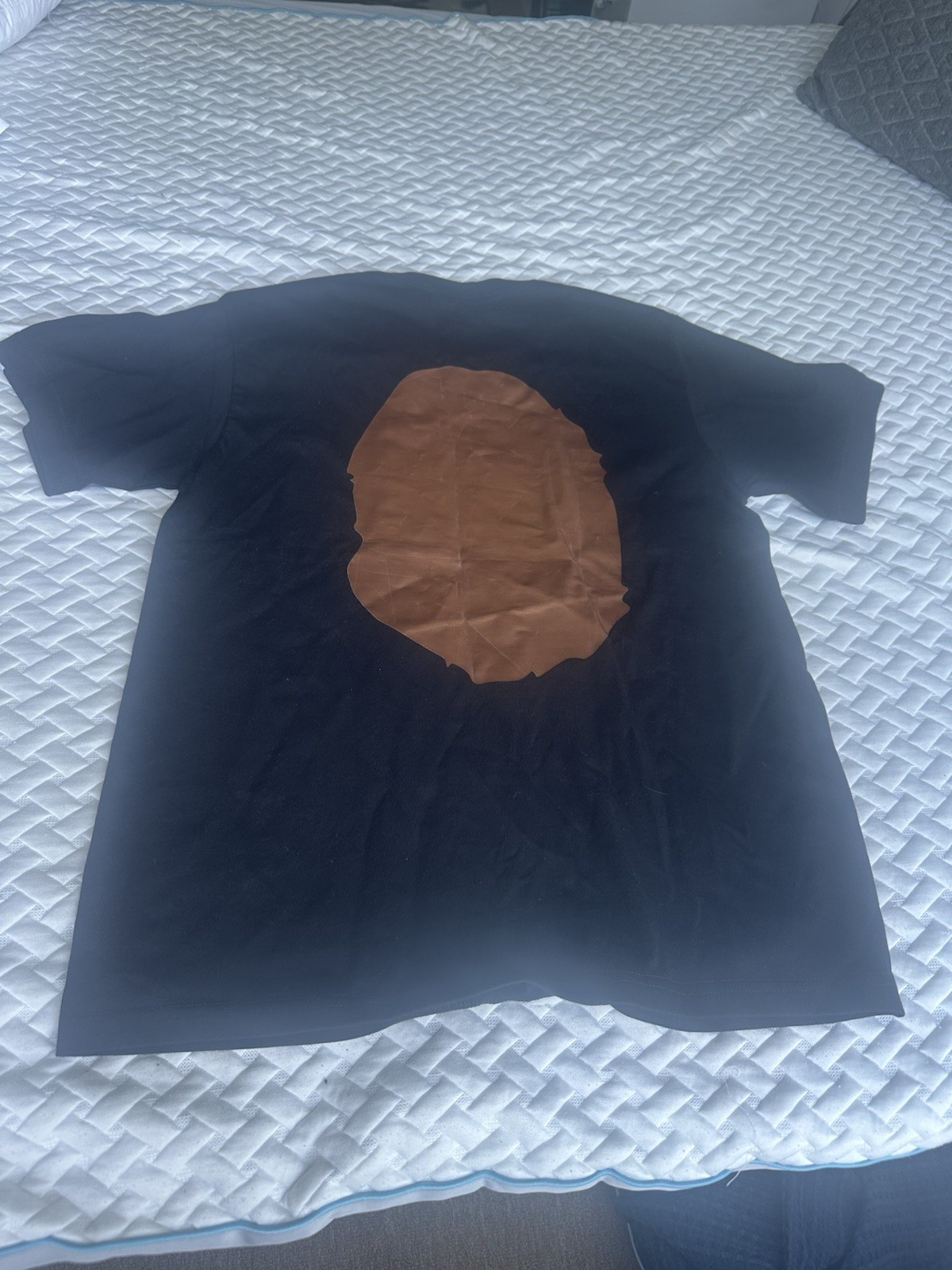 A Bathing Ape BAPE Big Ape Head Short Sleeve Crew Neck T-Shirt Black (Size S)