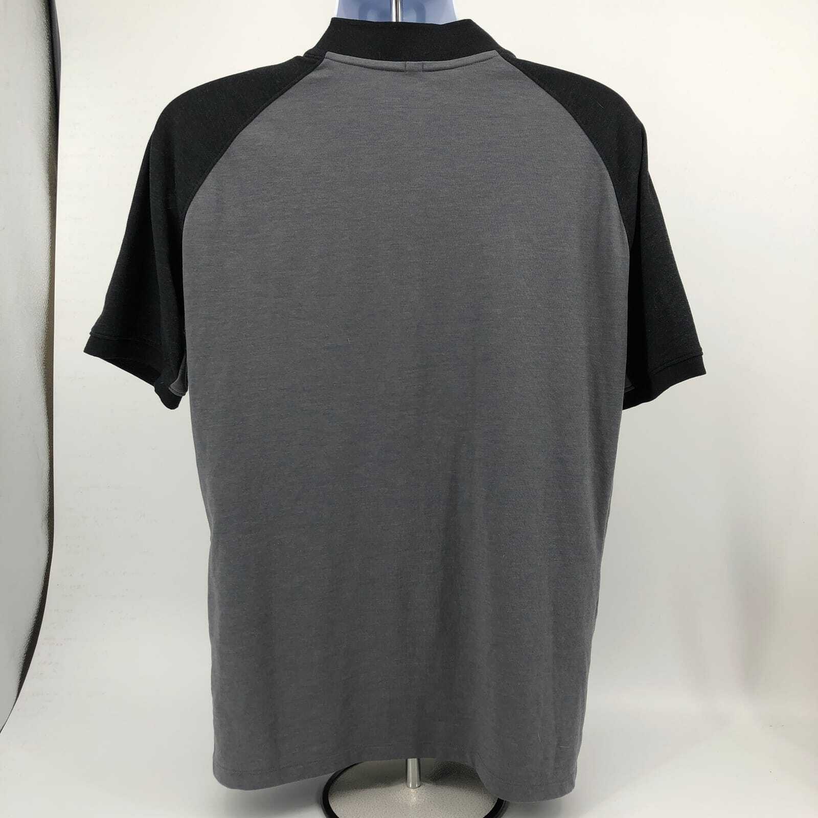 Nike Gray Lightweight Henley Shirt | Perfect for Any Occasion