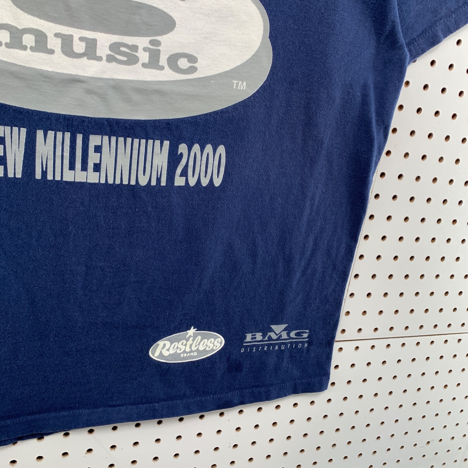Vintage Funk Warren G Rap Shirt Mens L Blue Single Stitch Reel Tight 23.5×29