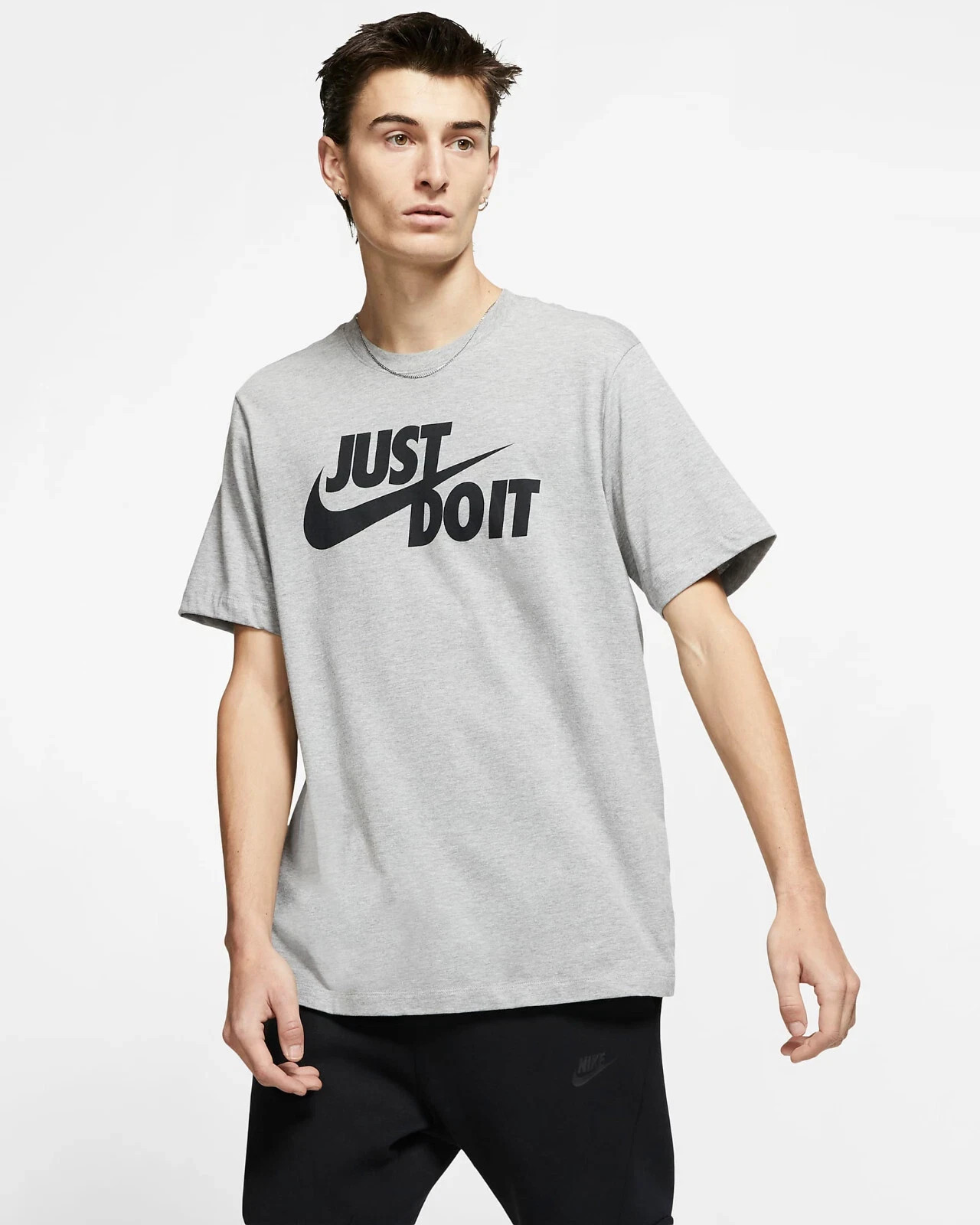 Nike Size S M 2XL Men’s Sportswear Just Do It Swoosh Graphic T-Shirt AR5006-063