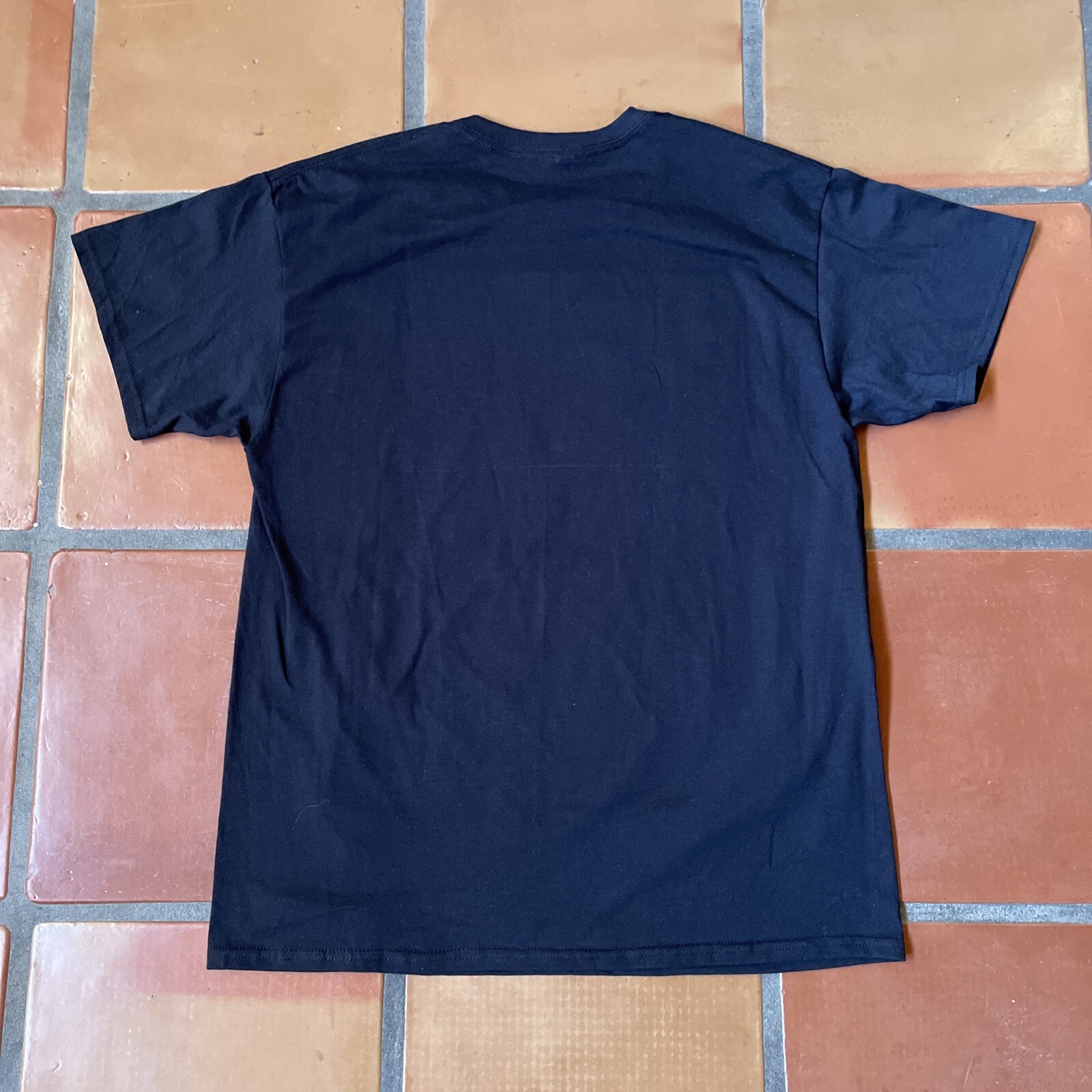 Vintage Black Graphic Print T-Shirt High Level Life A New Approach To Aging Tee