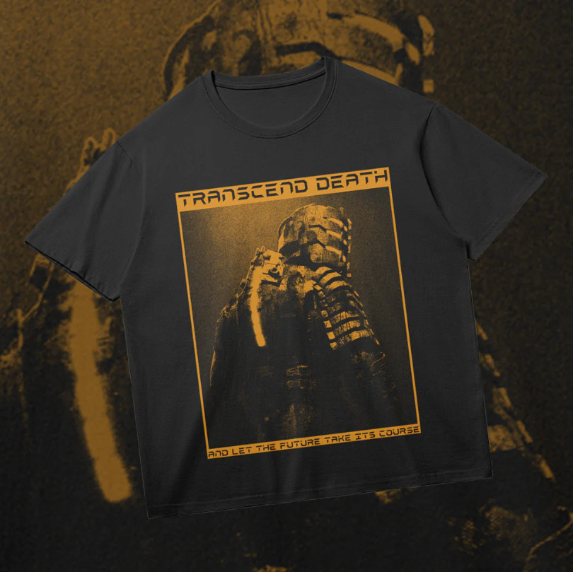 Transcend Death Retro Horror Game Fan Space Horror T-Shirt