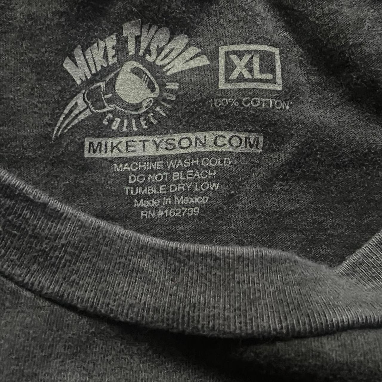 Mike Tyson Power Puncher Modern Rap Tee Faded Black Men’s Size XL Skate