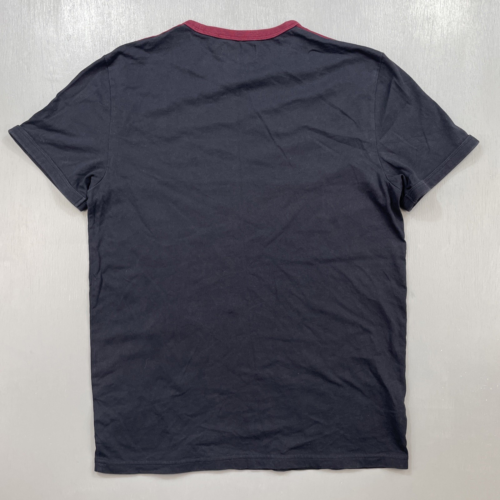 Fred Perry Sportswear Shirt Mens Small Crewneck Tee Colorblock Striped Blokecore