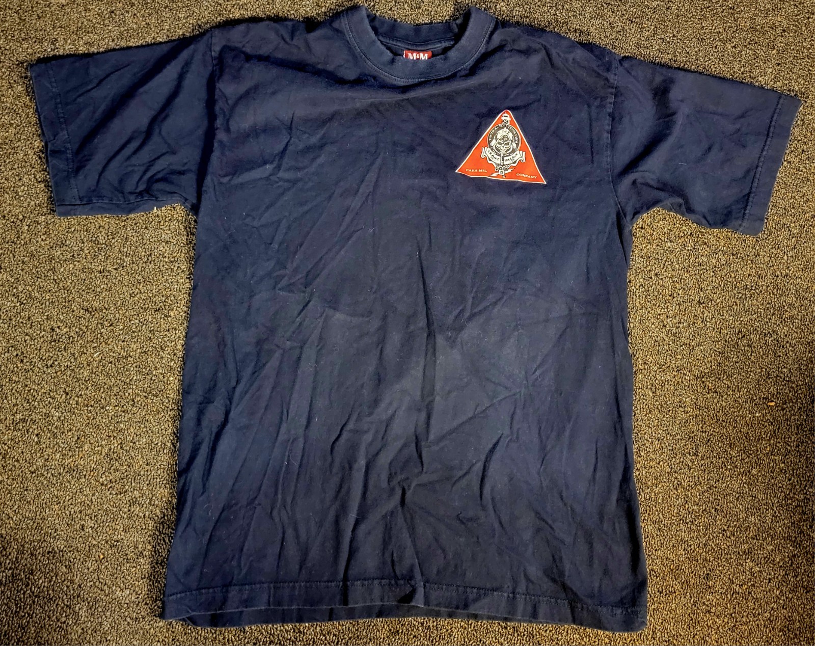 Tactical Solutions Firm Para Military Operation Iraqi Freedom 2007 T-Shirt XL