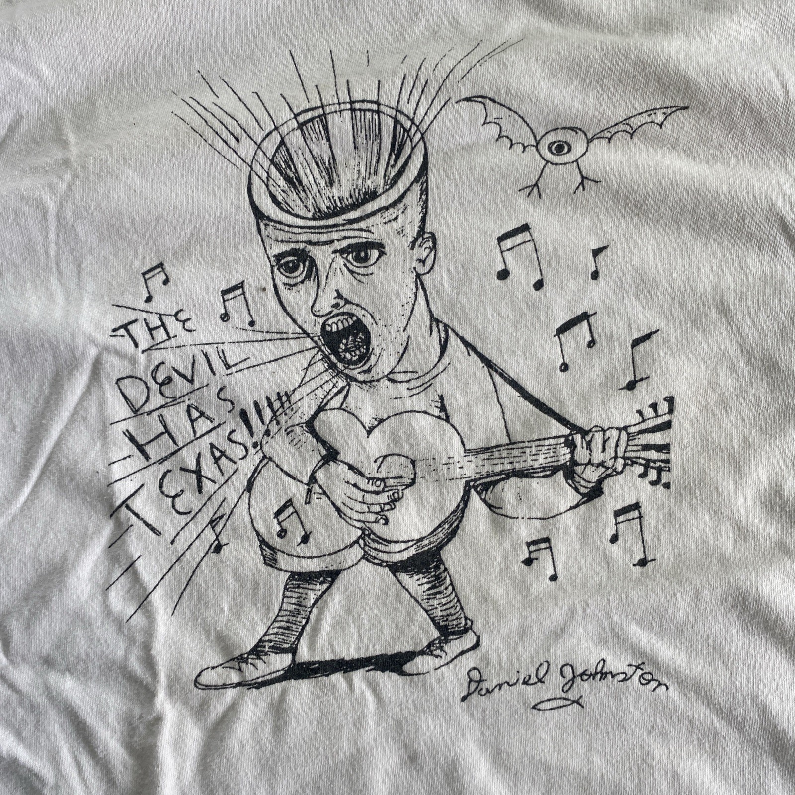 2002 Daniel Johnston The Devil Has Texas Men’s Large