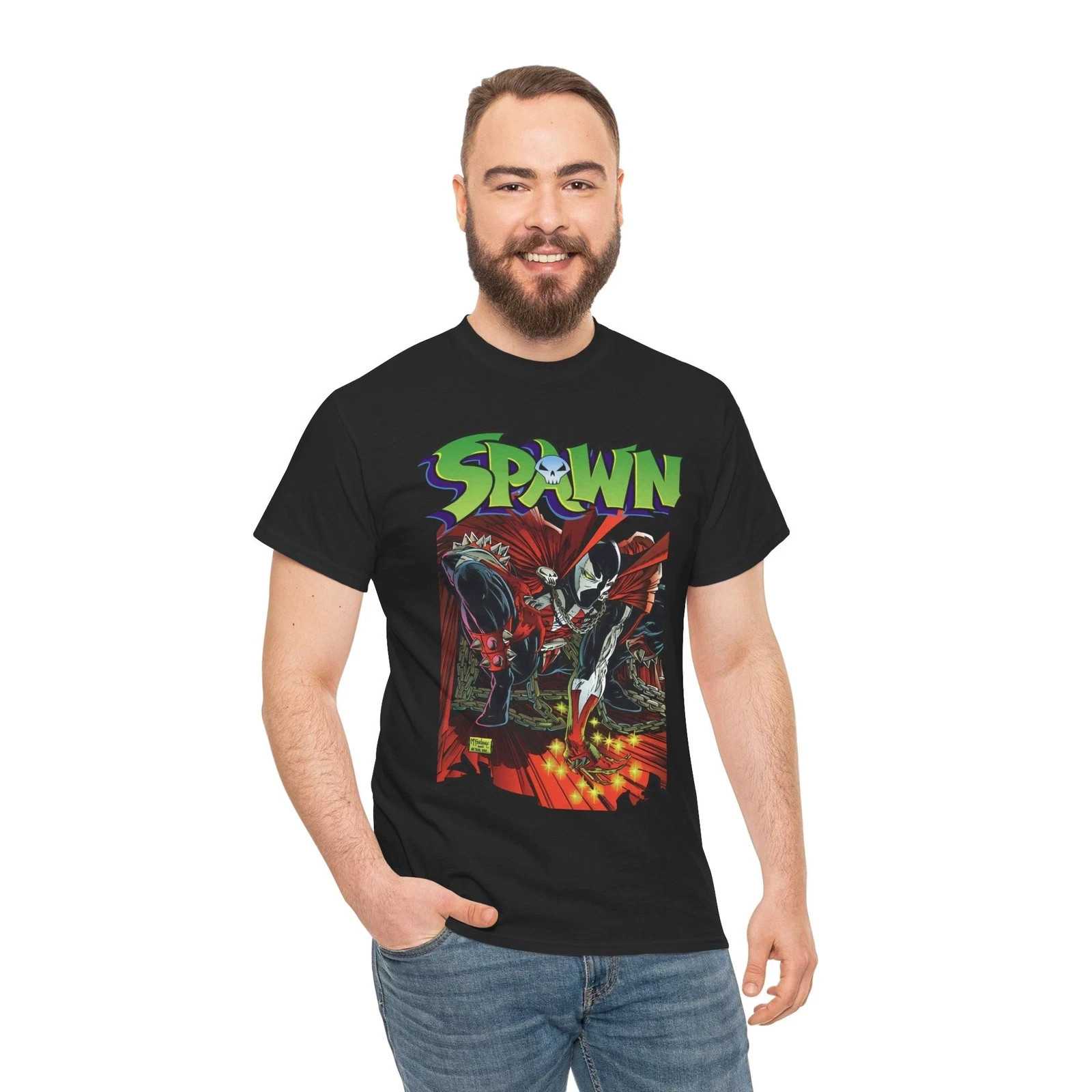 Spawn T-Shirt – Todd McFarlane Art – Image Comics Series