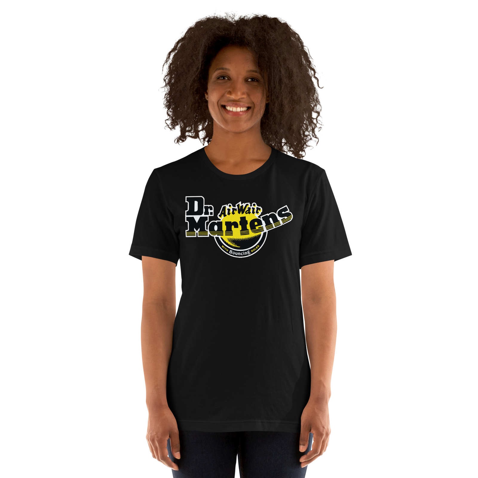 DR-MARTEN LOGO T-SHIRT FUNNY AMERICAN Tee Tee S M L XL 2XL 3XL 4XL 5XL