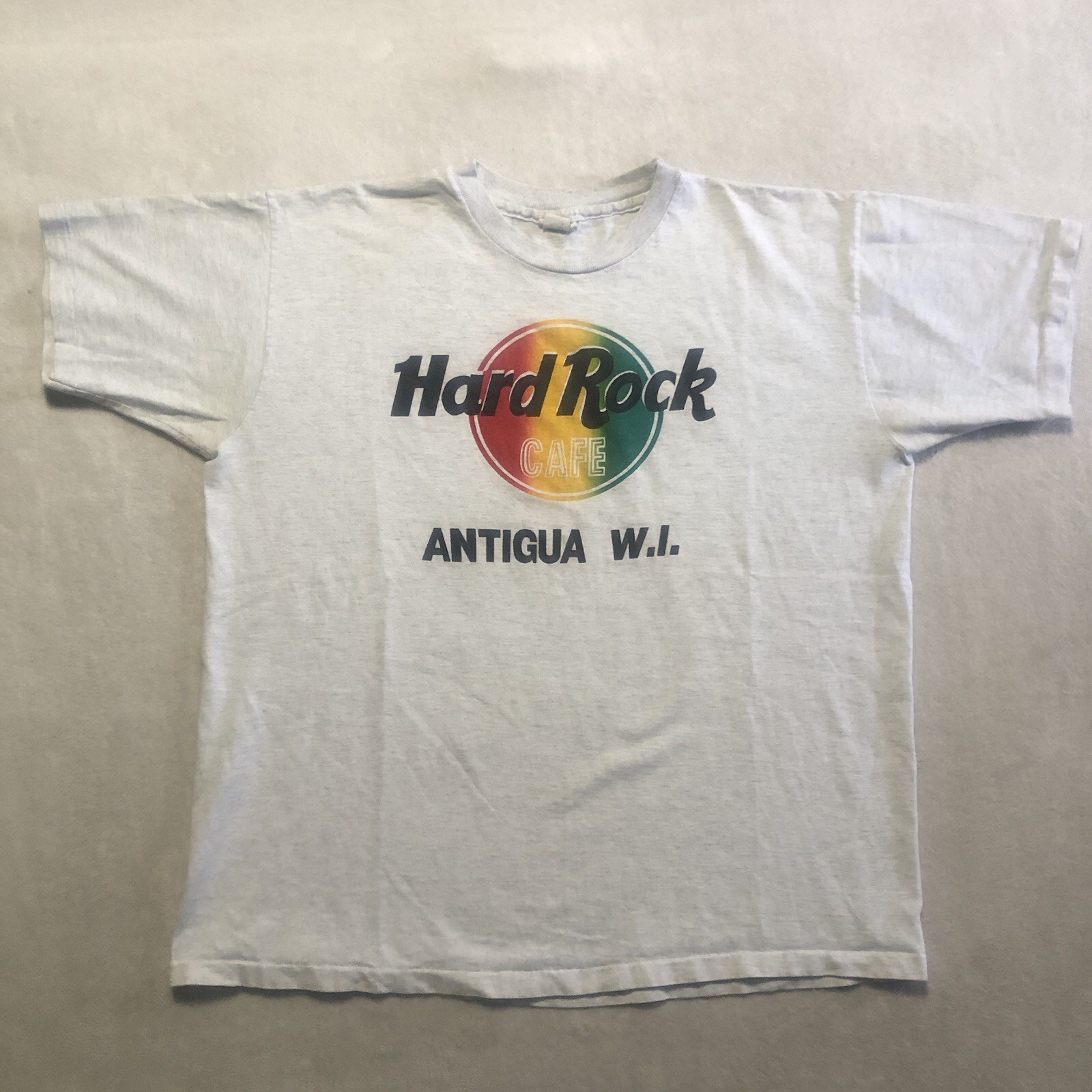 Vintage 90’s Hard Rock Cafe Antiqua Shirt Size XL Heather Gray