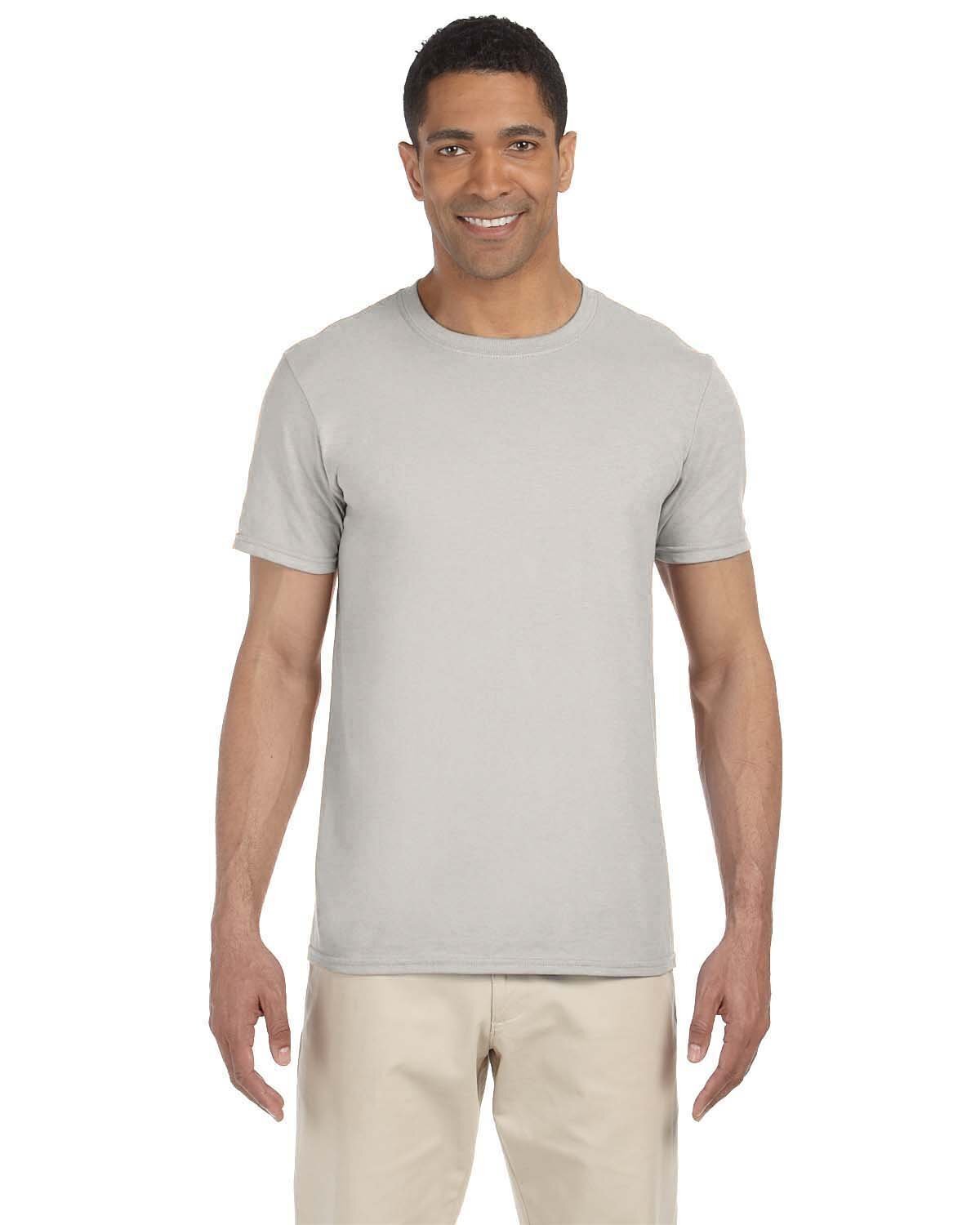 3 Pack Of Gildan Adult Softstyle Stylish T Shirt Casual Plain T-Shirt – G640
