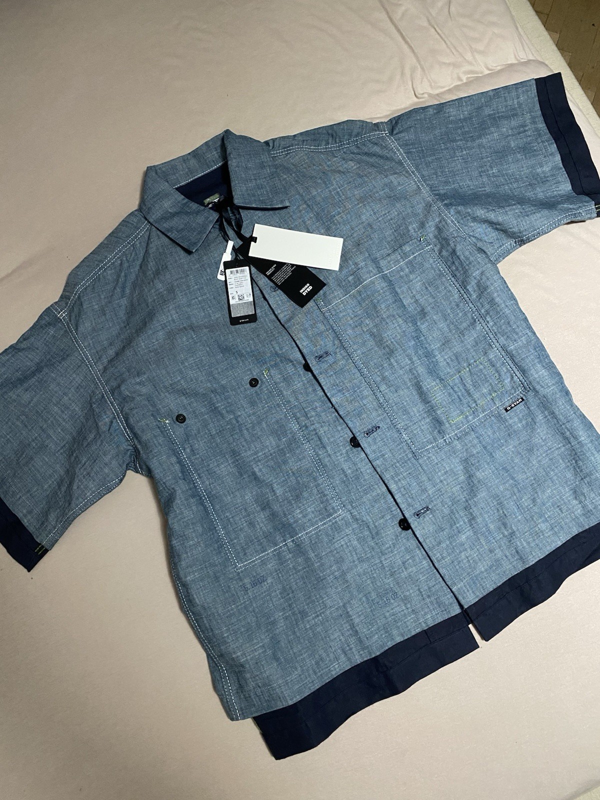 Unisex GSRR Reversible Boxy Shirt G-Star Raw Oversized S