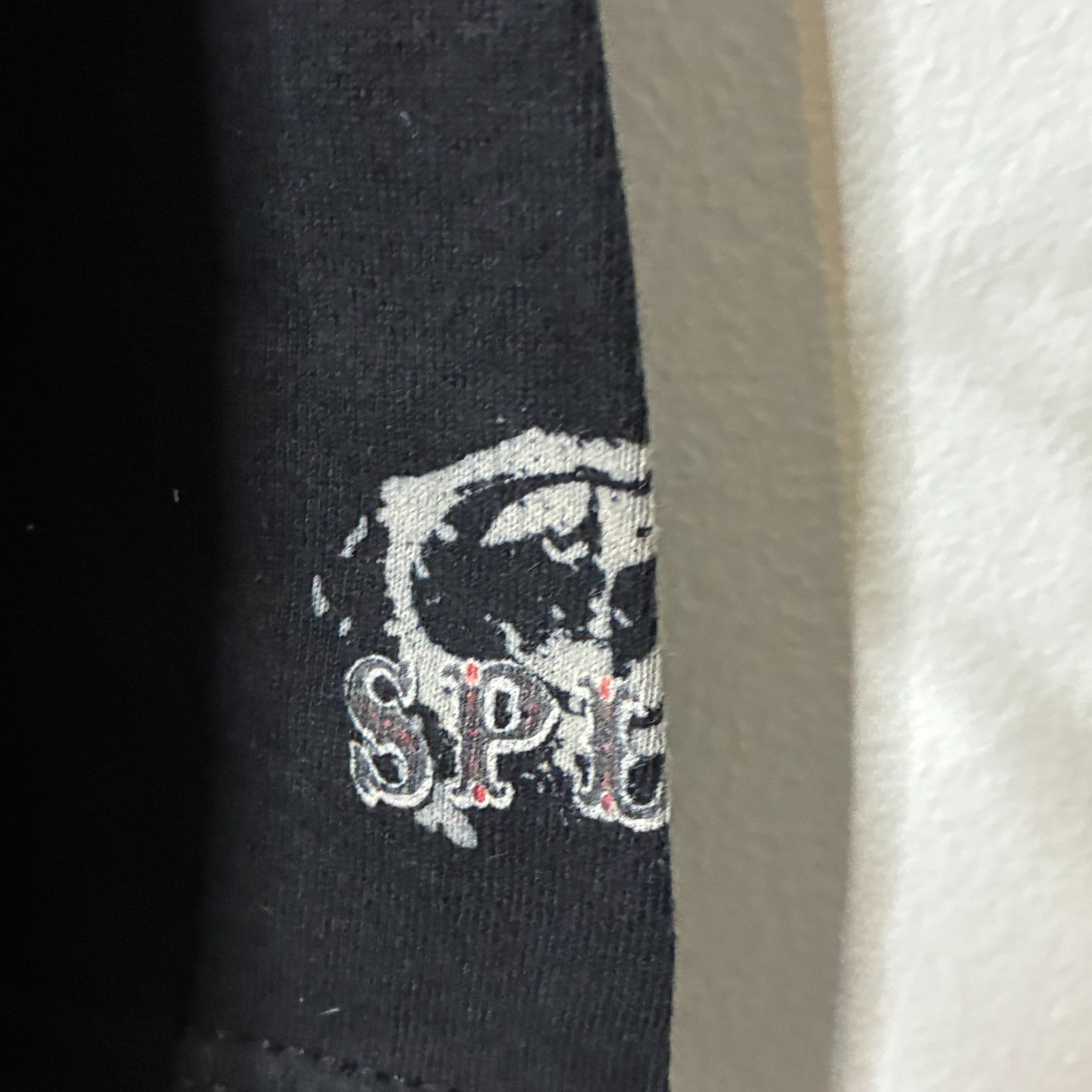 Vintage Split Shirt Mens XL Extra Large Black Skateboard Y2K Skate Surf