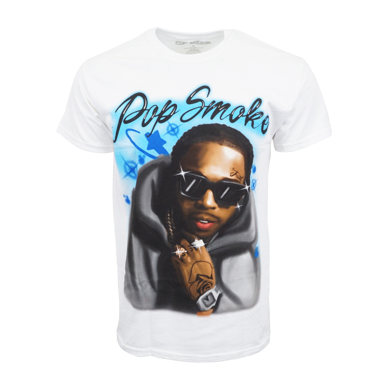 POP SMOKE HOMAGE T SHIRT OFFICIAL LICENSE T SHIRT