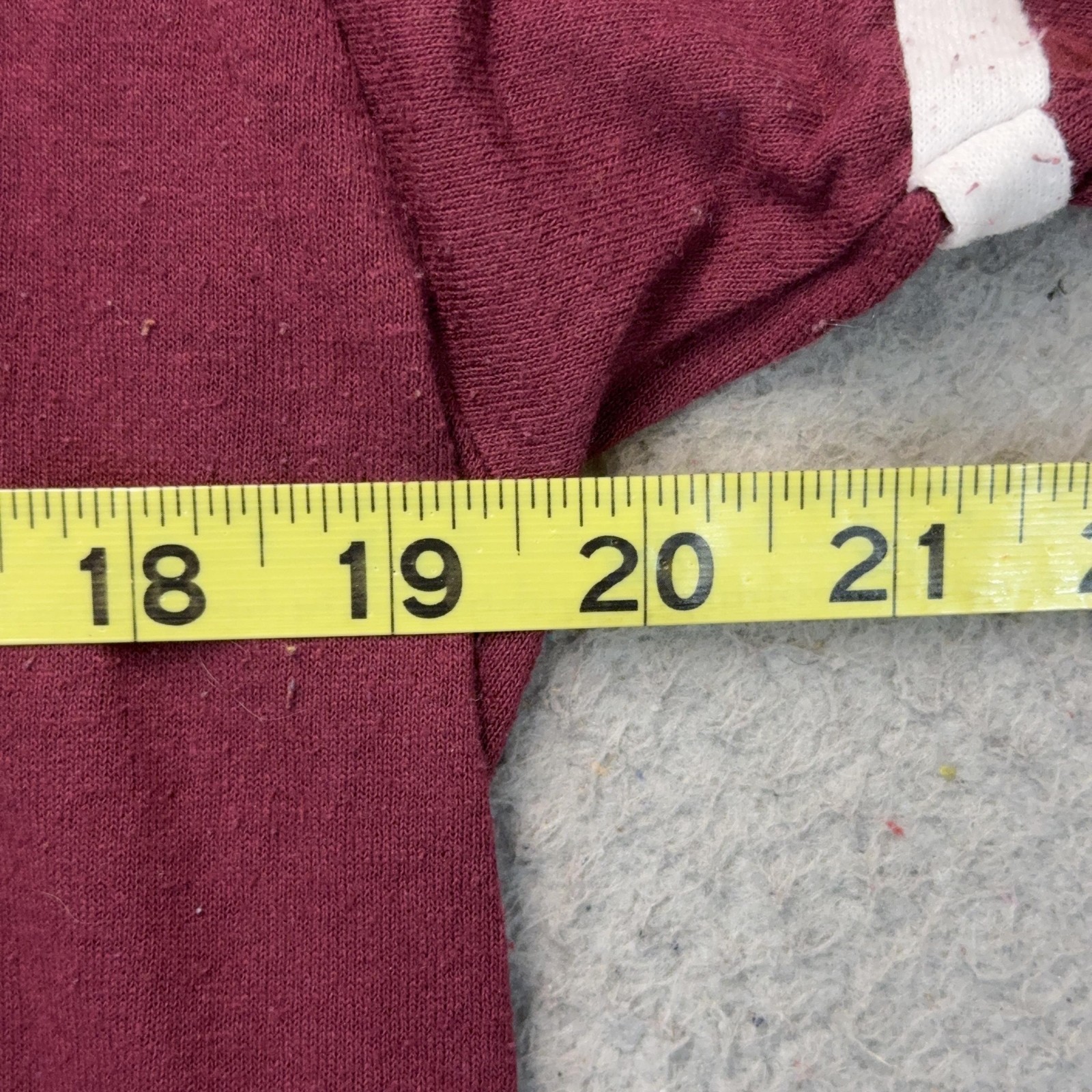 Logan Square Chicago Shirt Mens Medium Red Augusta Sportswear 13 Ringer Jersey