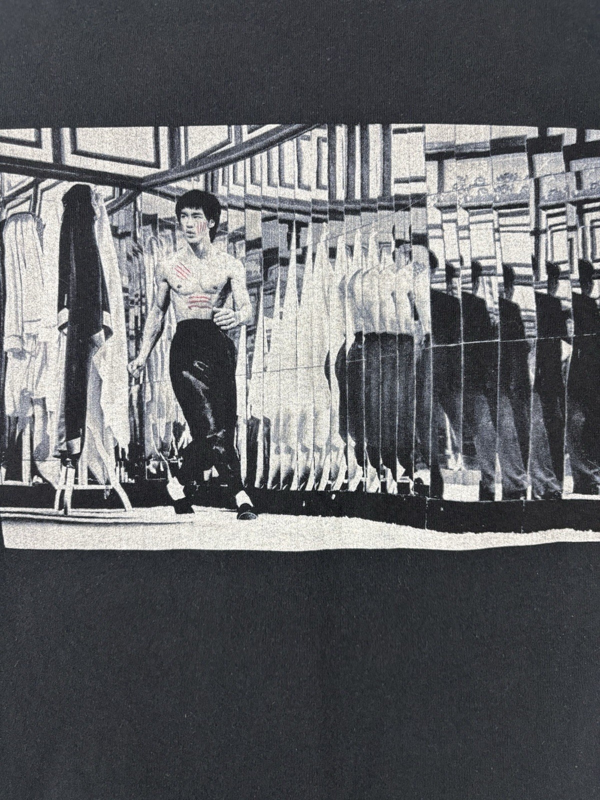 Bruce Lee X Shoe Palace Enter The Dragon Mirrors T-Shirt Size Medium