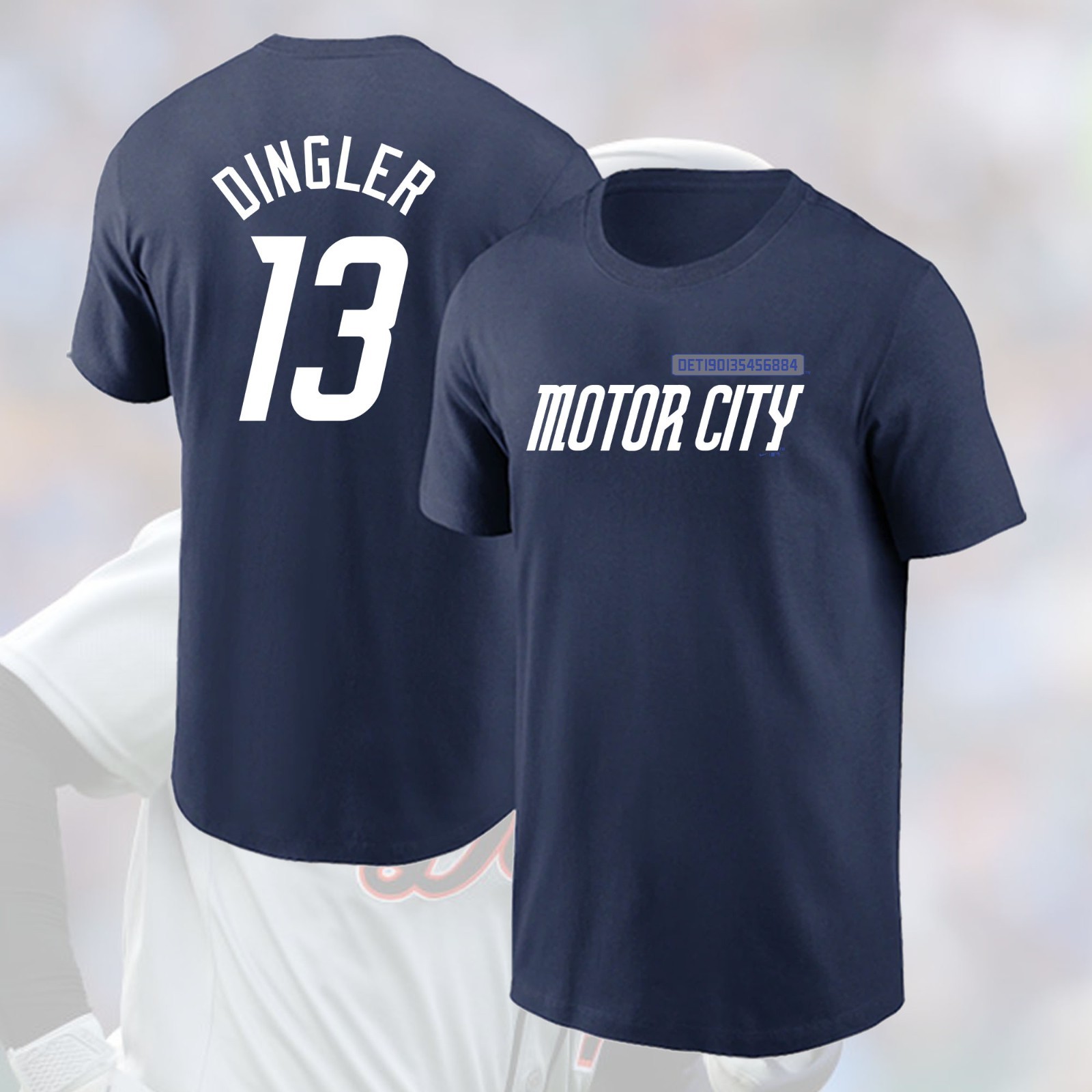 HOT!! Dillon Dingler #13 Detroit Tigers 2025 Name & Number Fan Gifts