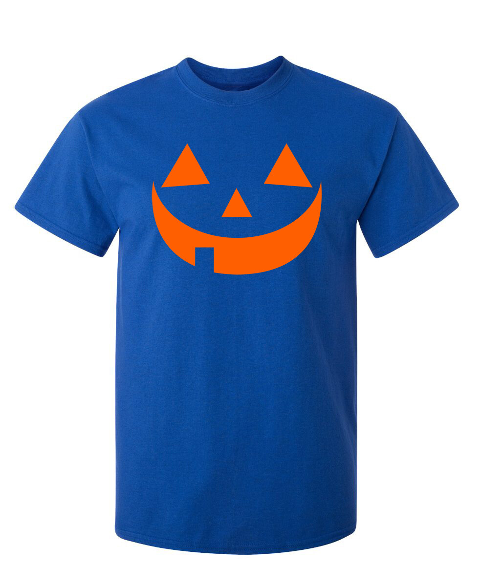 Halloween Face Sarcastic Humor Graphic Super Soft Ring Spun Funny T Shirt