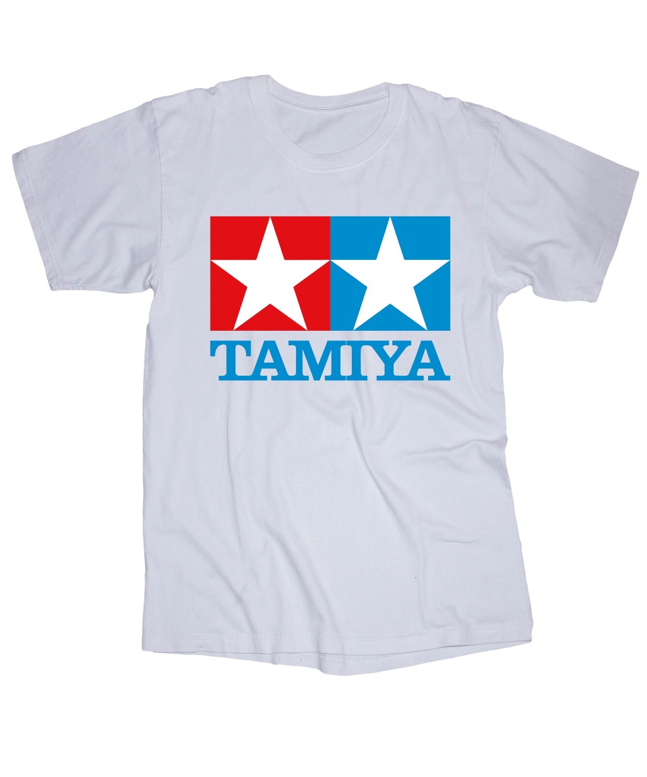 TAMIYA logo white T-shirt RC Cars Models Paints