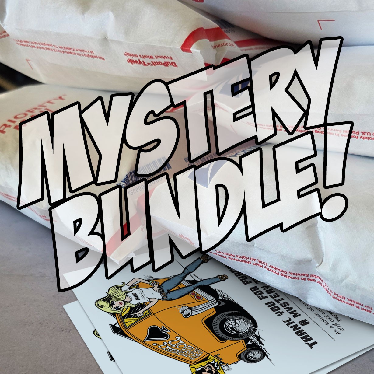 Psyne T-Shirt Mystery Bundle: Five Vintage Style Tees For Just $9.99 Each!