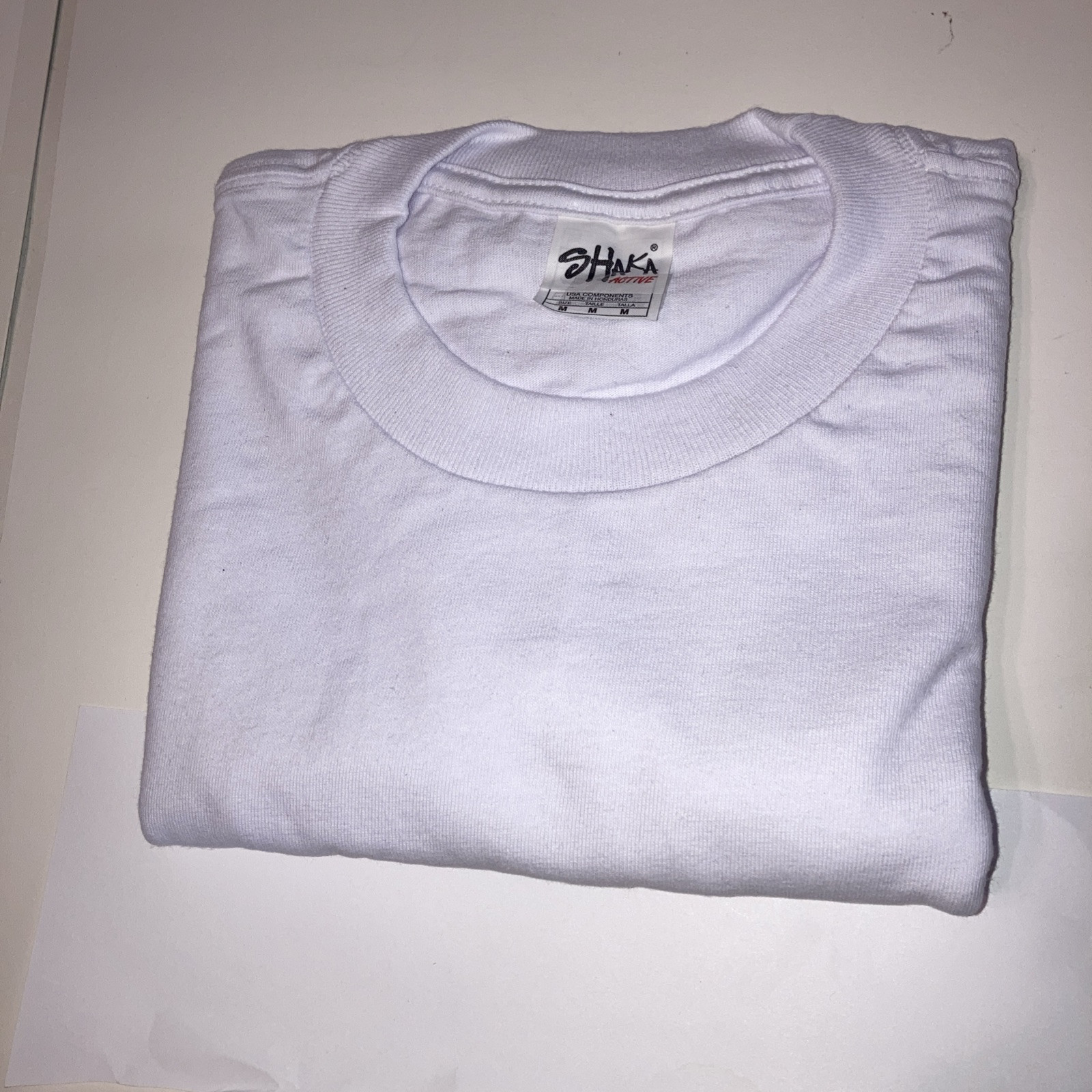 Shaka Wear 6.0 oz Active Short Sleeve T-Shirt 100%cotton except a few colors
