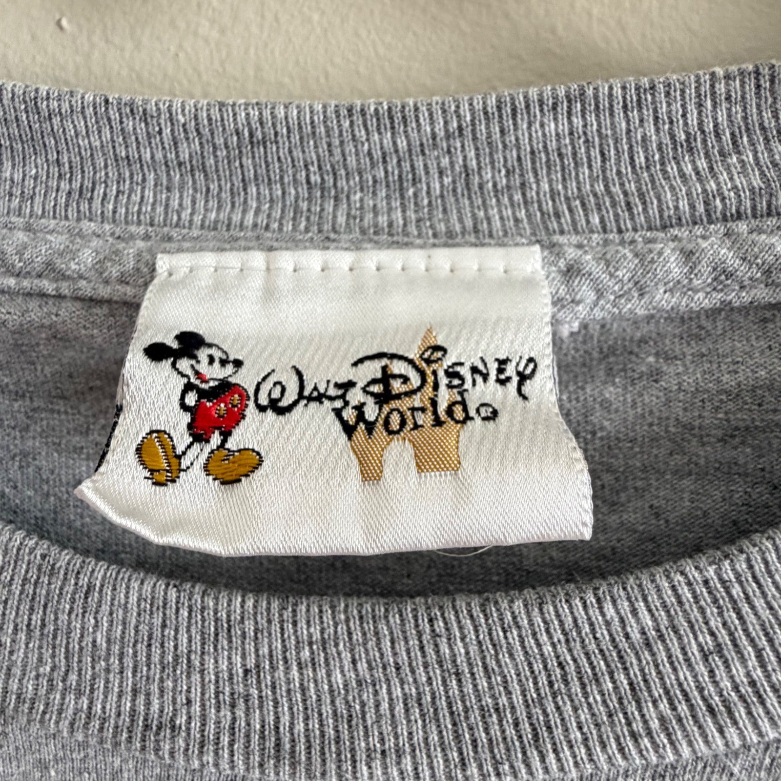 VTG Walt Disney World Mens XL Long Sleeve Shirt Happiest Celebration On Earth