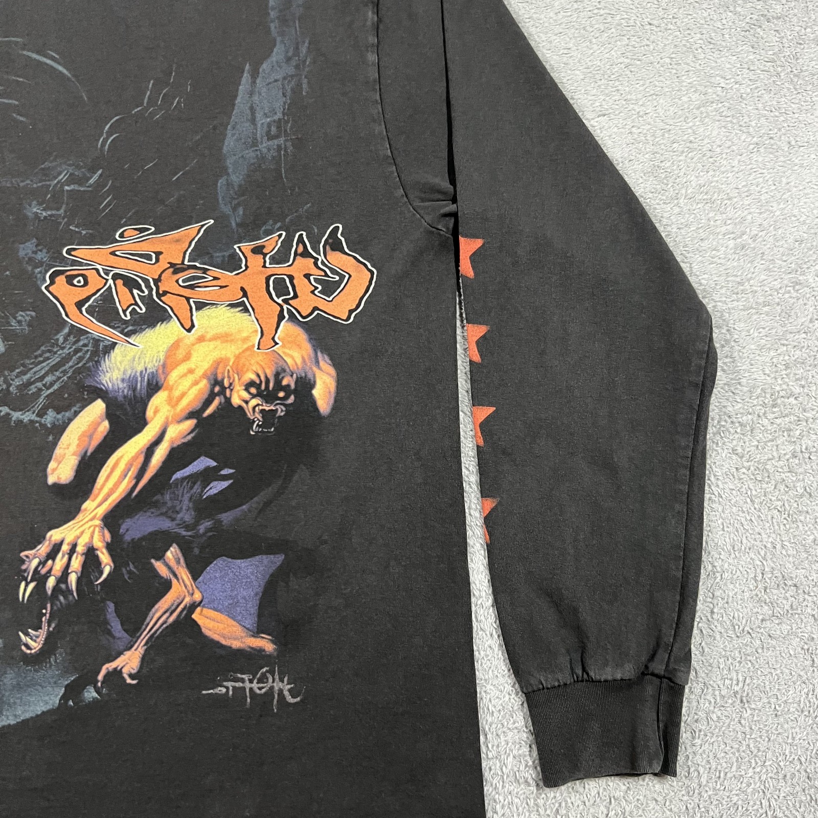 Travis Scott Utopia Tour Merch Til Further Notice T Shirt Mens Large Black