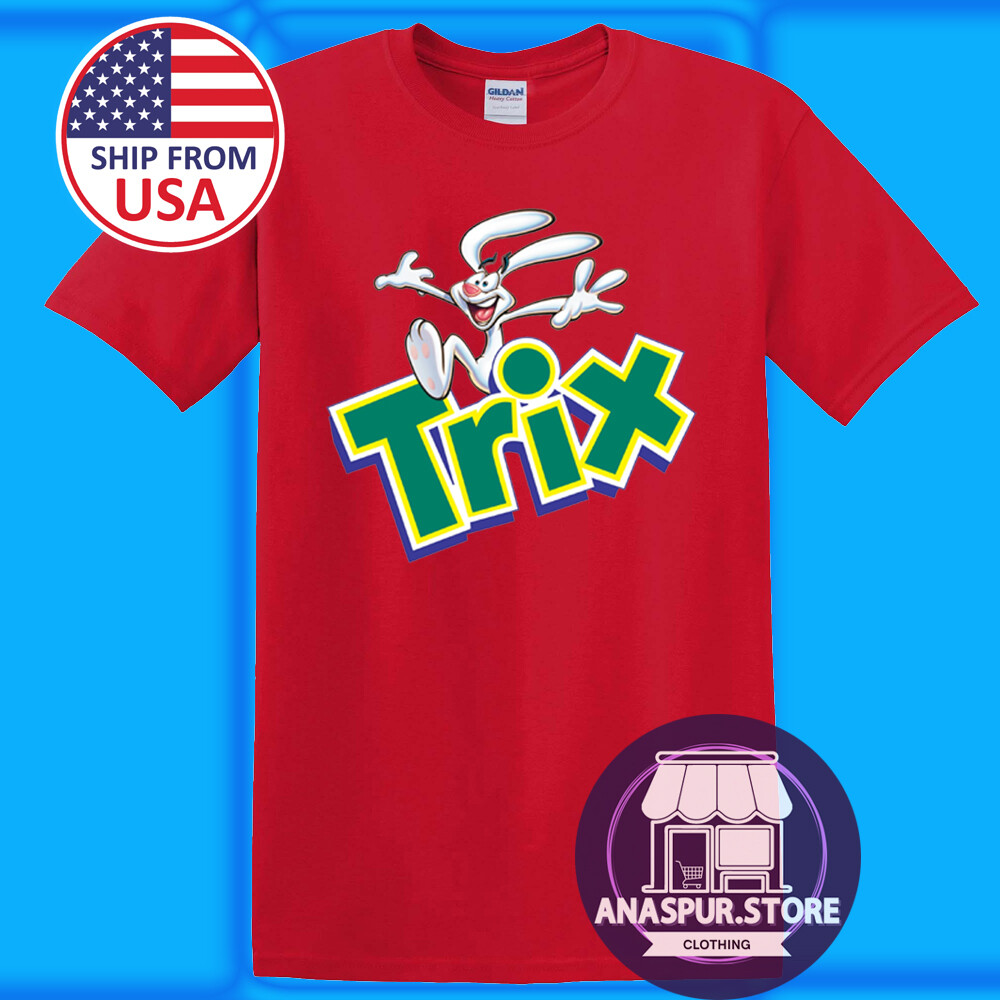 Trix Rabbit Men’s Red T-shirt Size S-5XL