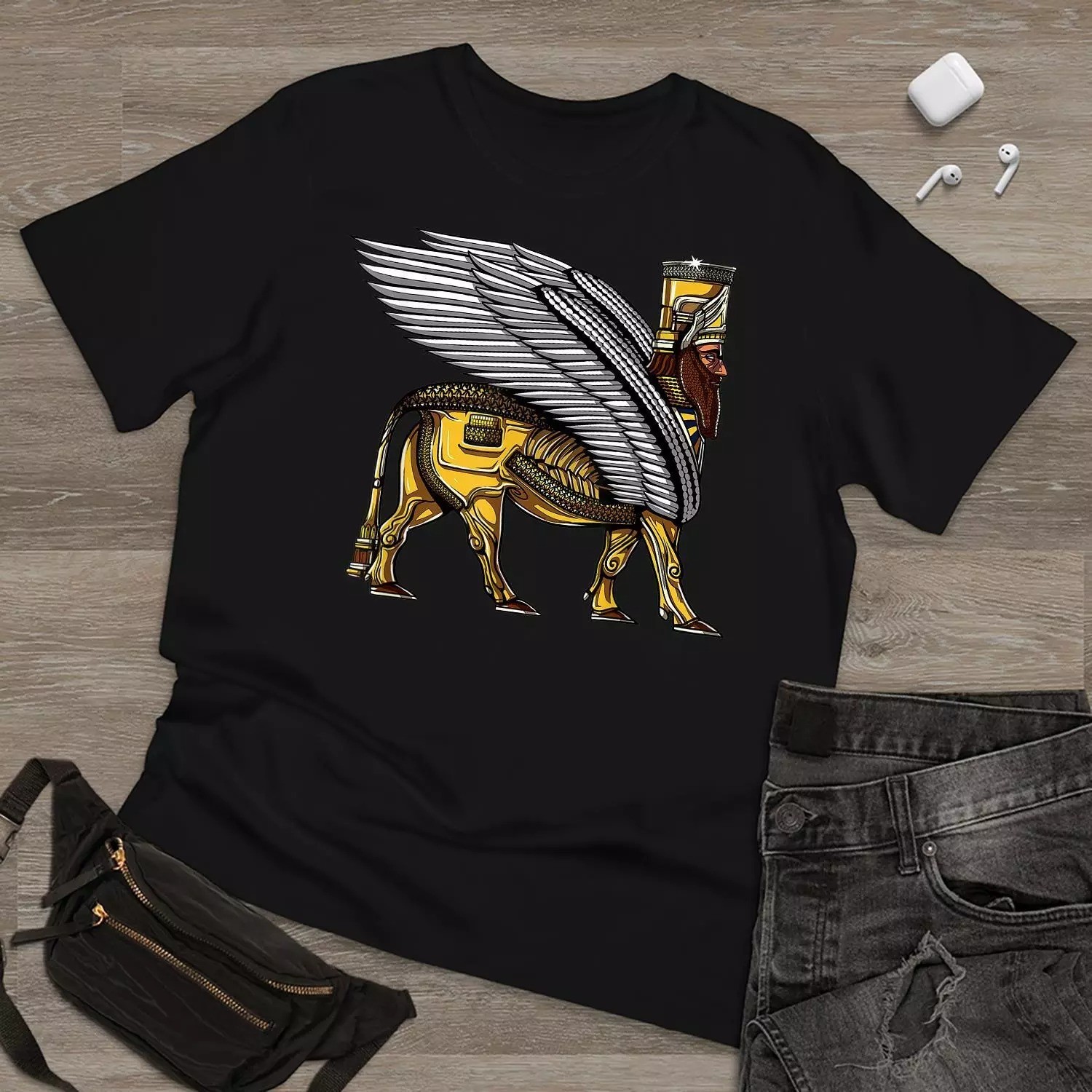 2025/Anunnaki Alien Gods Ancient Sumerian Mythology Guardian T Shirt Men Women N