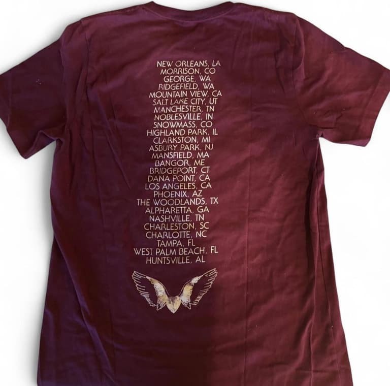 Stevie Nicks 2022 tour tee double sided remake Unisex shirt PA9812