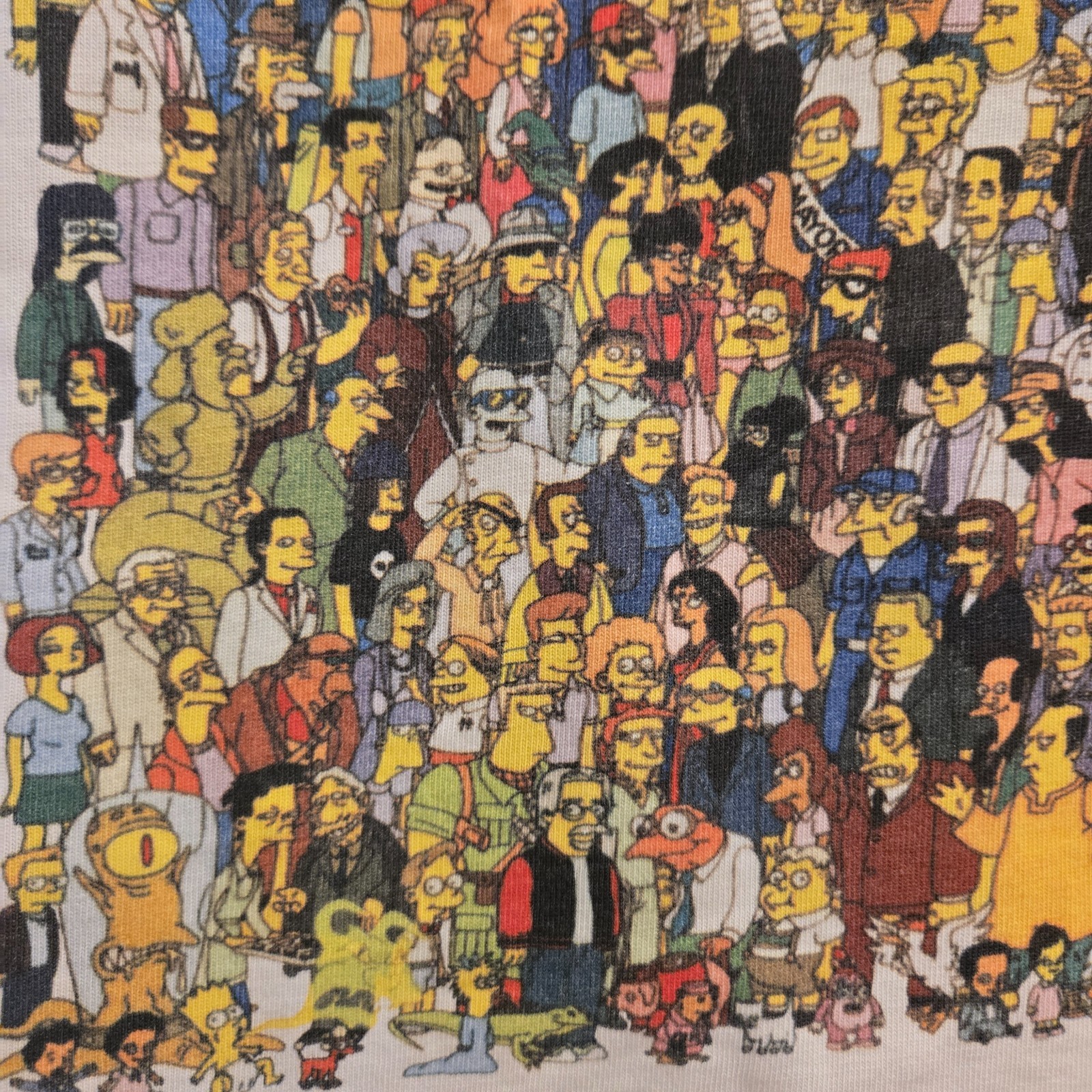 THE SIMPSONS x KITH Collection 2021 Shirt Size XL Streetwear Collab FULL CAST