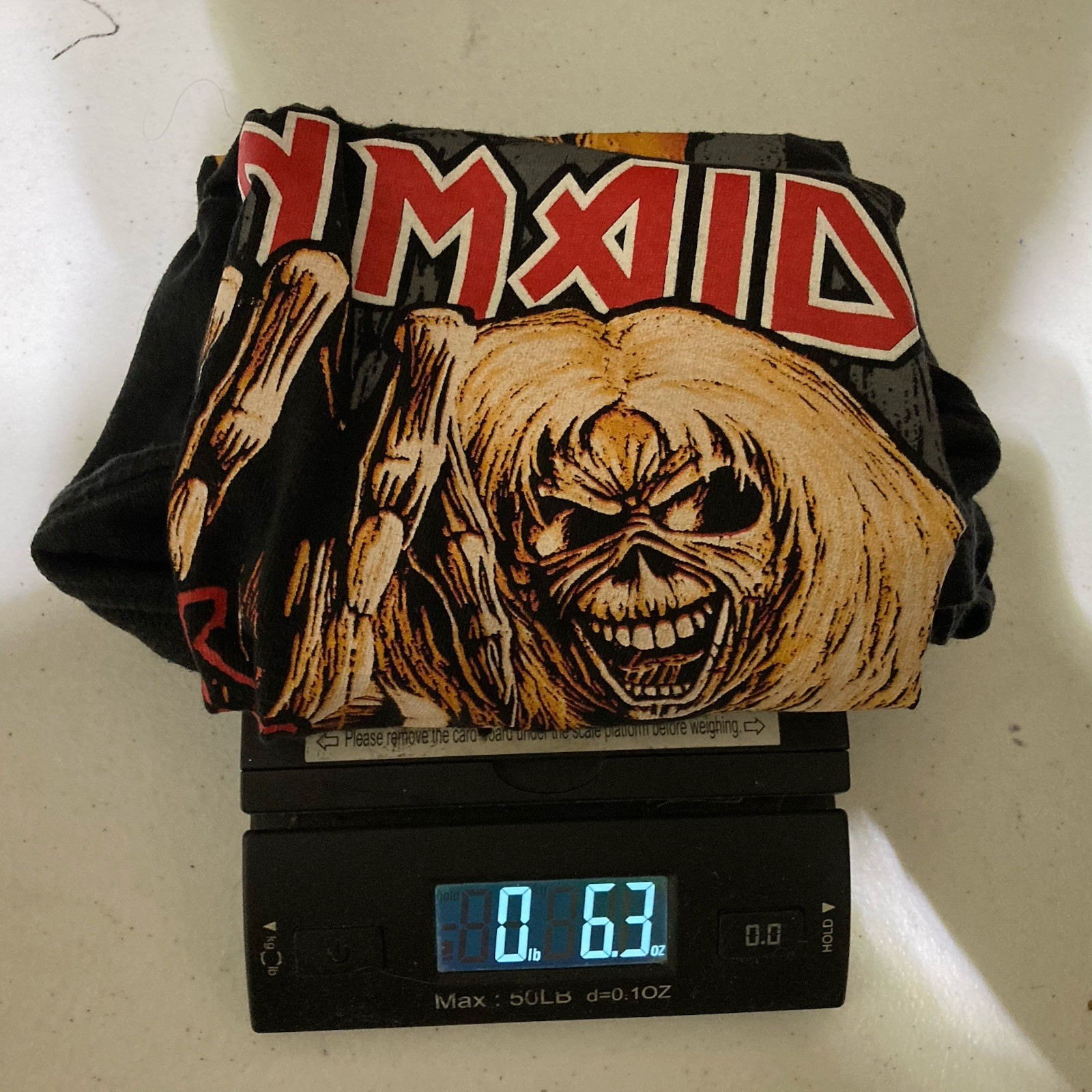 Iron Maiden Number Of The Beast Men’s Medium T Shirt Black British Heavy Metal