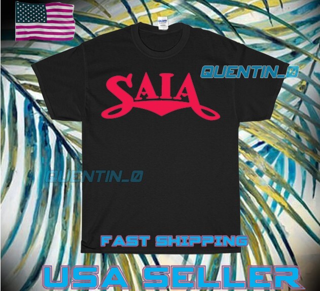 NEW SHIRT PREMIUM SAIA LTL FREIGHT LOGO T-SHIRT FUNNY SIZE S-5XL