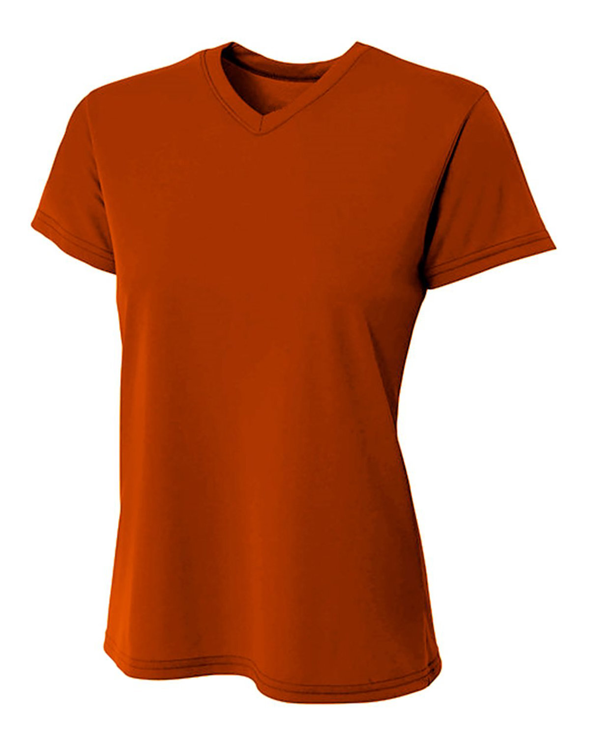 A4 NW3402 Women’s Sprint Performance V-Neck Lightweight Breathable T-Shirt