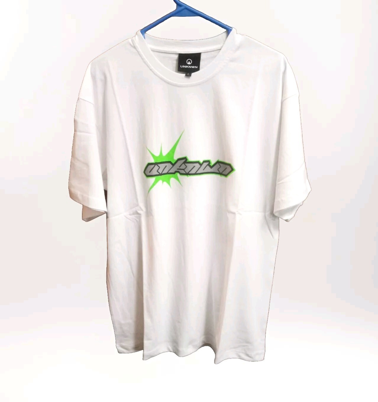 Unknwn Miami T-Shirt Adult Large White Lebron James Casual Mens Nitro NEW nos