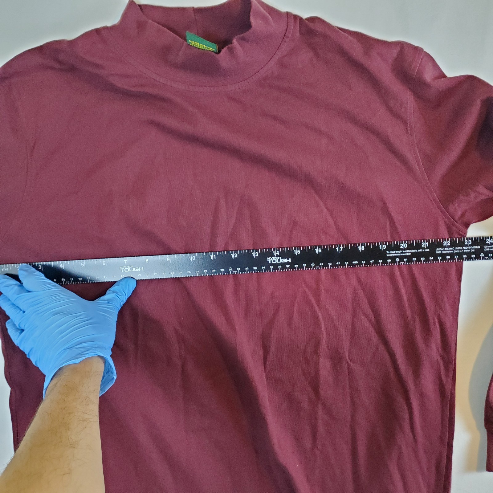 Cabela’s Maroon Made in Canada – L Reg High Neck TShirt T Shirt Top Hunting