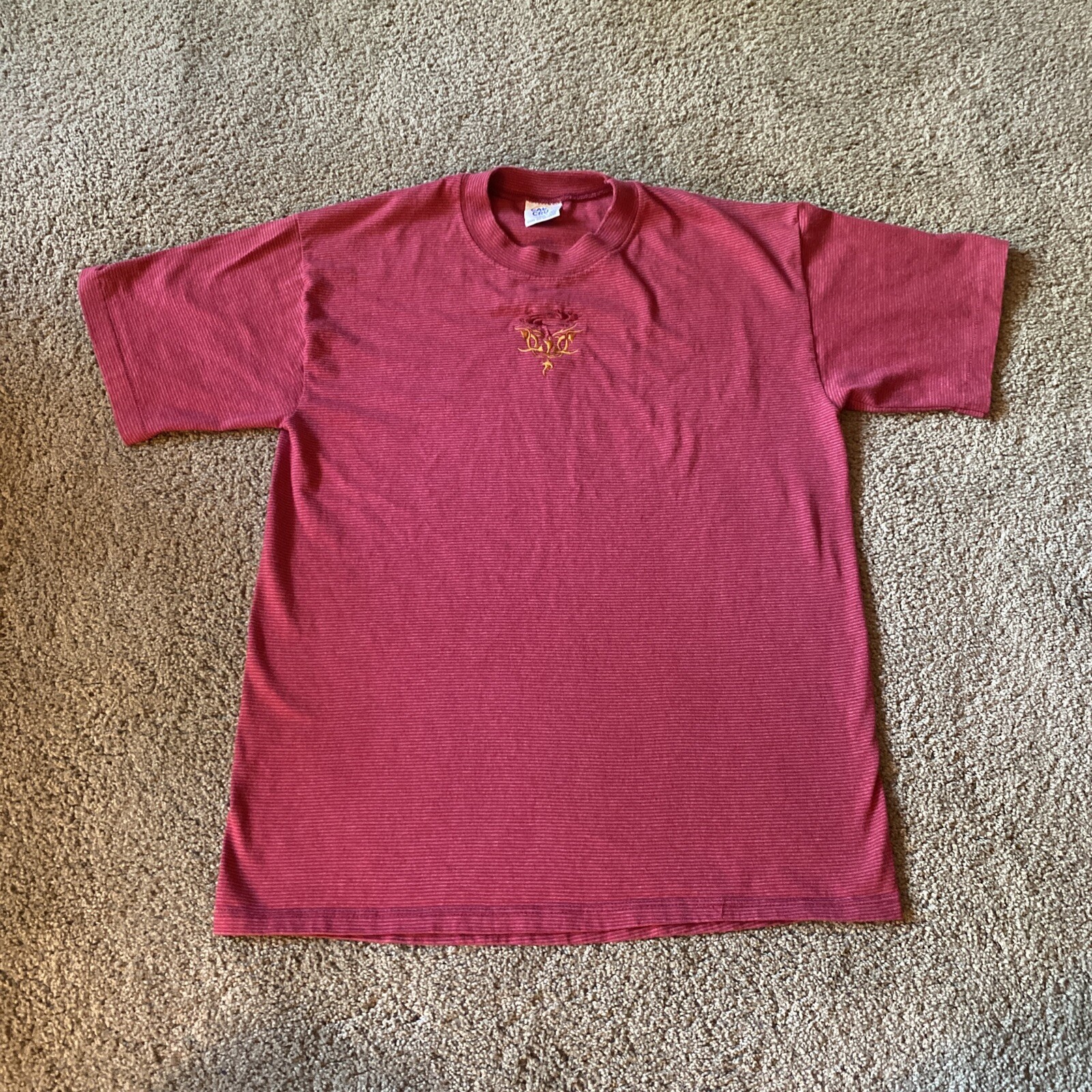 Vintage 90s Wave Riding Vehicles WRV Shirt Stitch Beach Surfer Size S/M Cal Cru