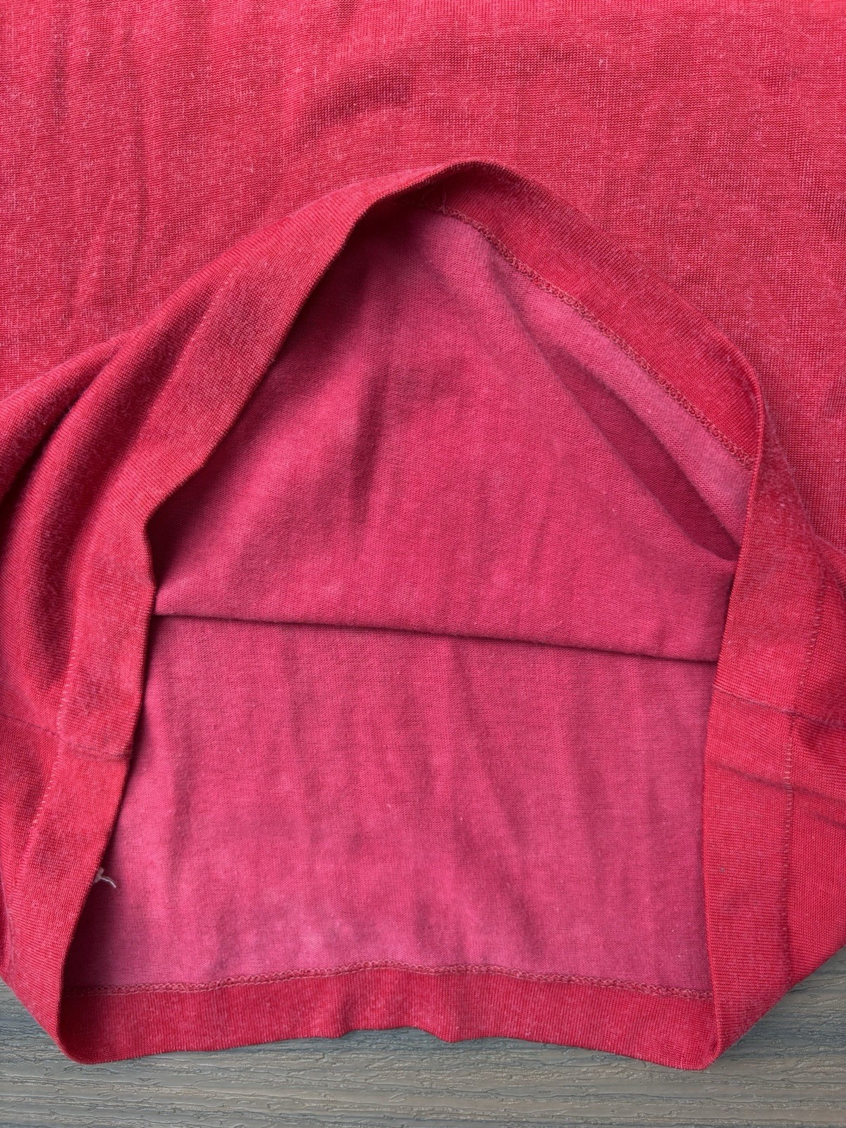 Vintage 1960’s Champion Wildwood NJ Beach Patrol Nylon Tank Top Red Mens 44