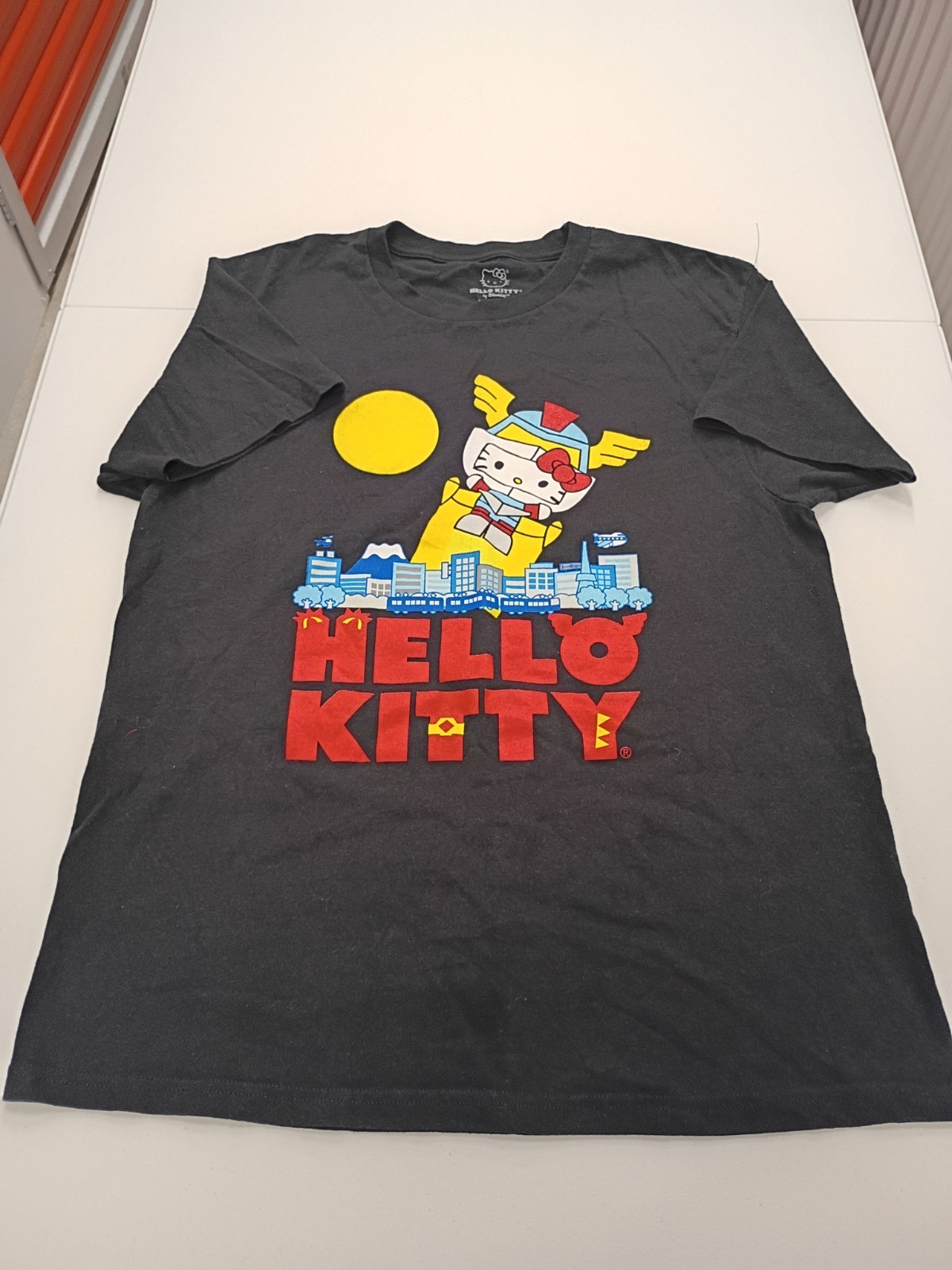 hello kitty kaiju transformers t shirt Size Large