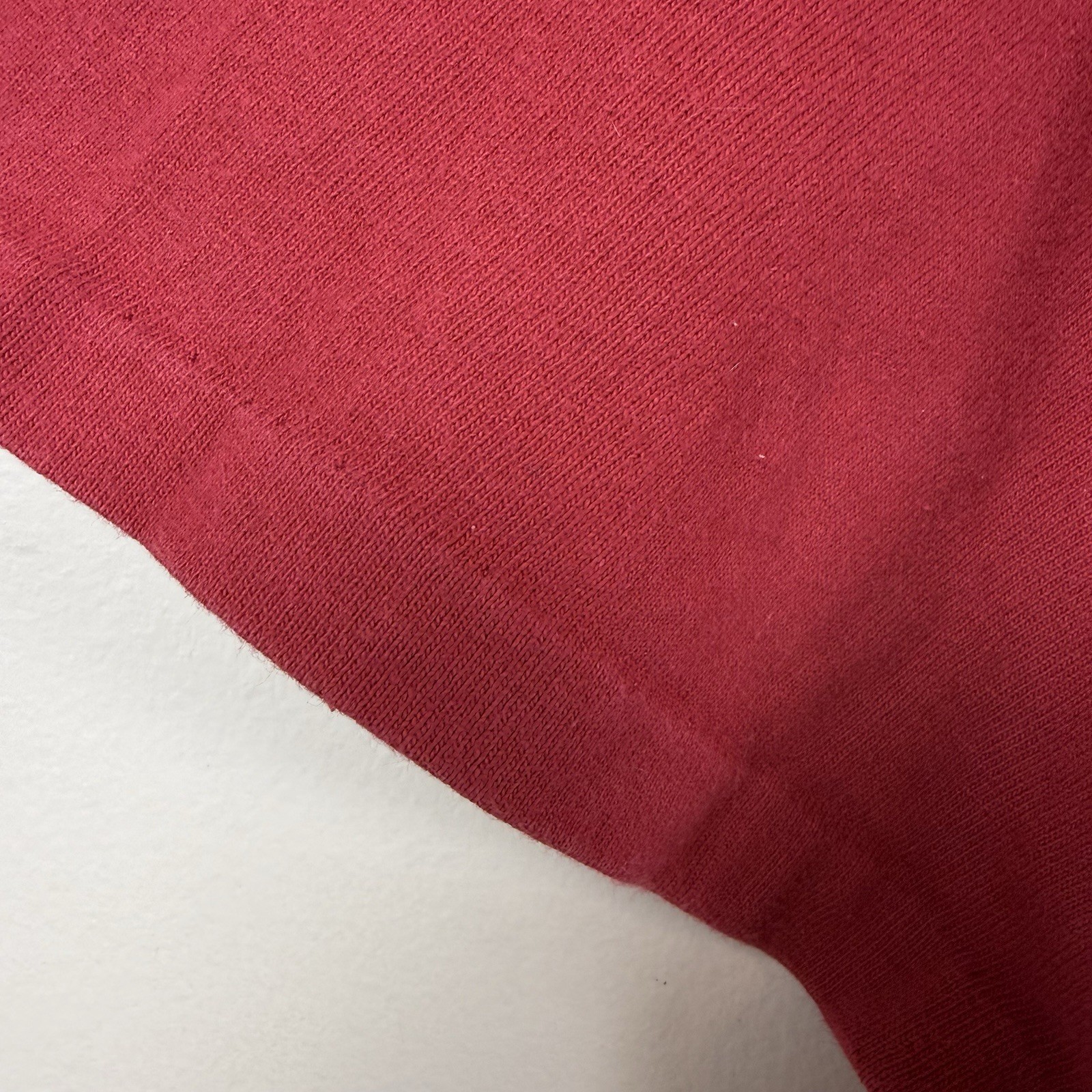VTG Alabama Crimson Tide Gothic Embroidered Single Stitch Tshirt Size XL Red USA