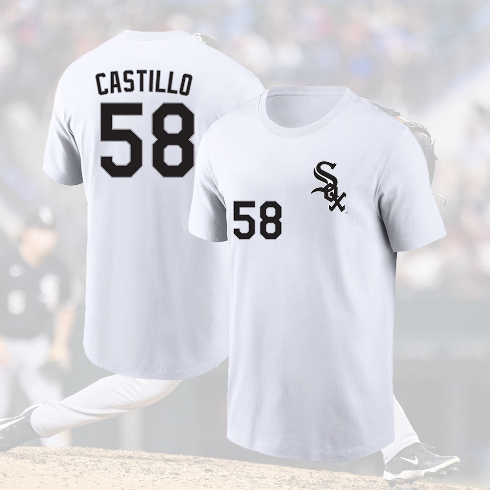 WELCOME! Luis Castillo #58 Chicago White SoX Name & Number Player Gift For Fan