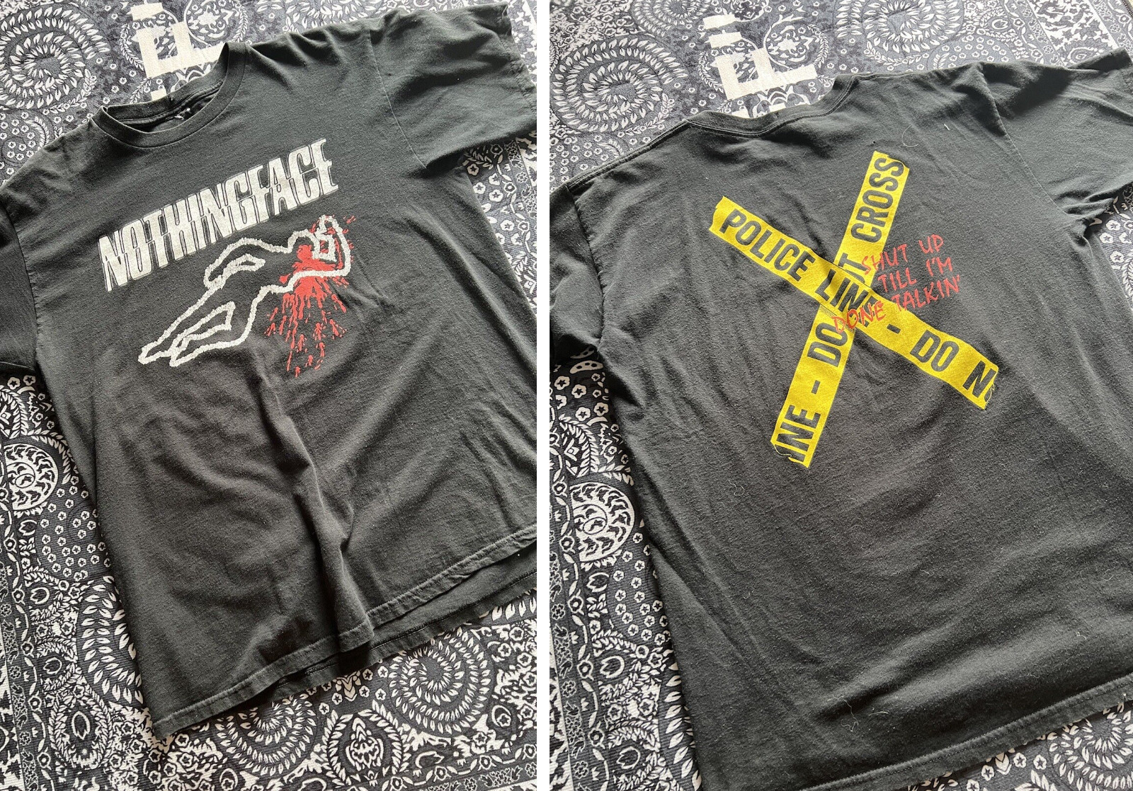 Shut Up Till I’m Done Talkin’ Nothingface Band T-Shirt All Size S to 5XL BL2.630