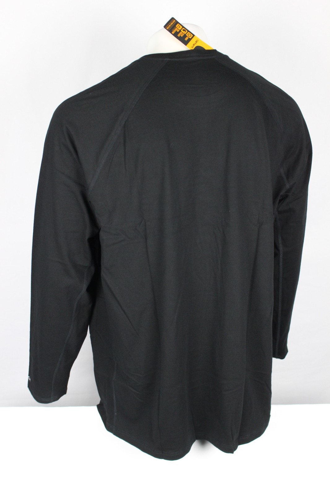 Carhartt Men’s Force Relaxed Midweight Long Sleeve Pocket T Shirt 2XL Black