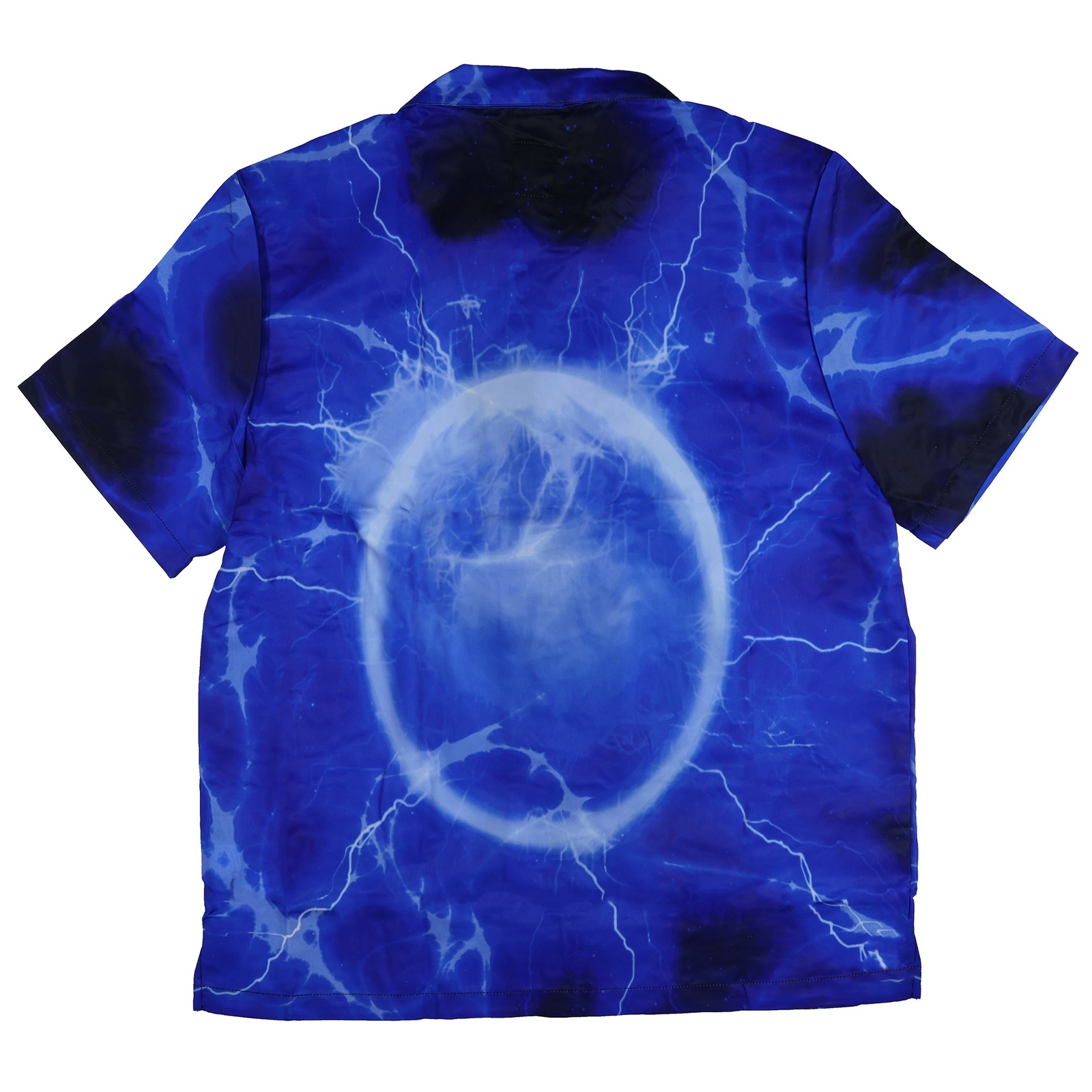 Dragon Ball Z T-Shirt Men’s Power Up Goku Button Up Short Sleeve Top