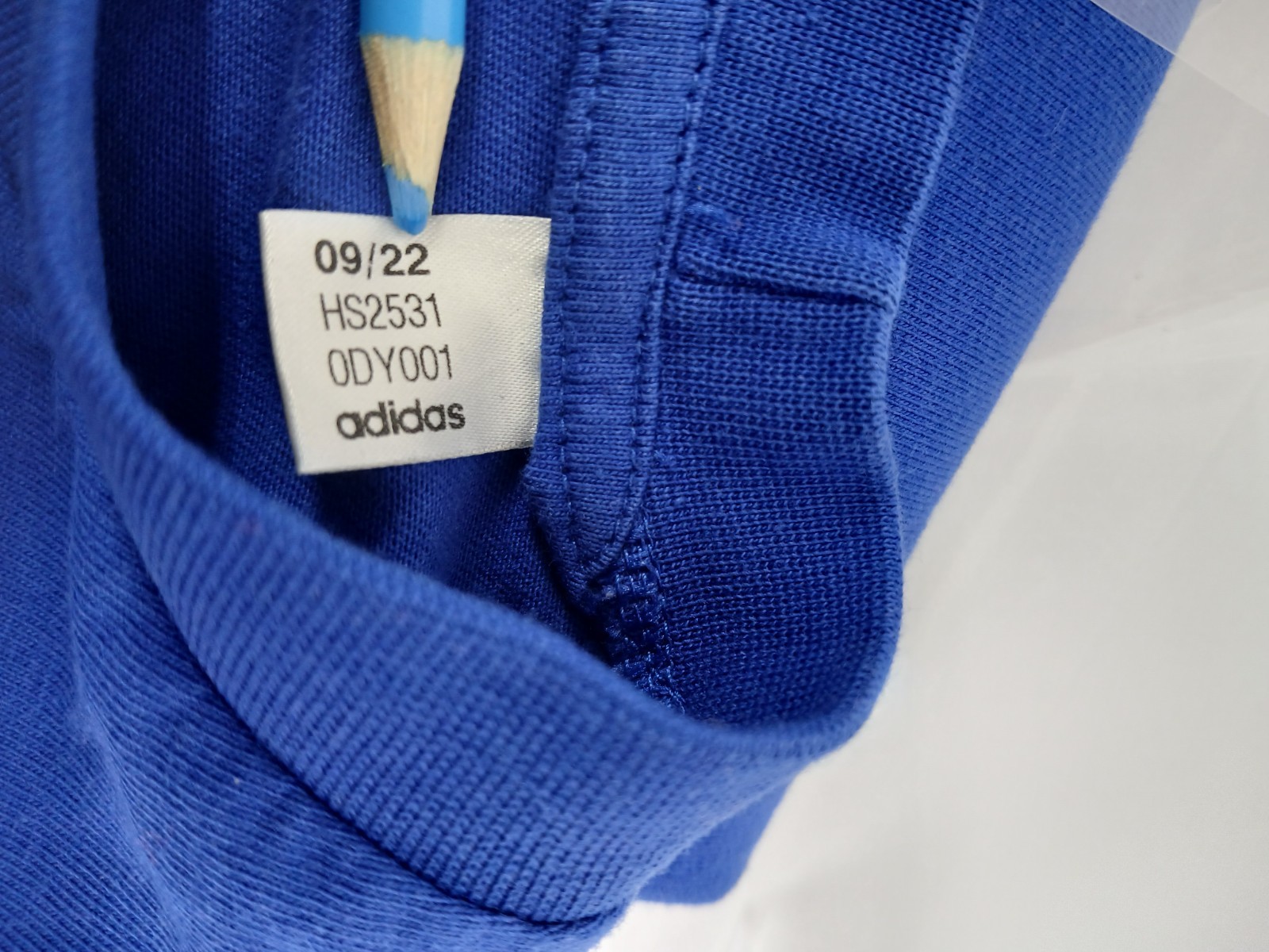 Adidas Men’s 2X Crew Neck T-Shirt Multi Sport Team Royal Blue