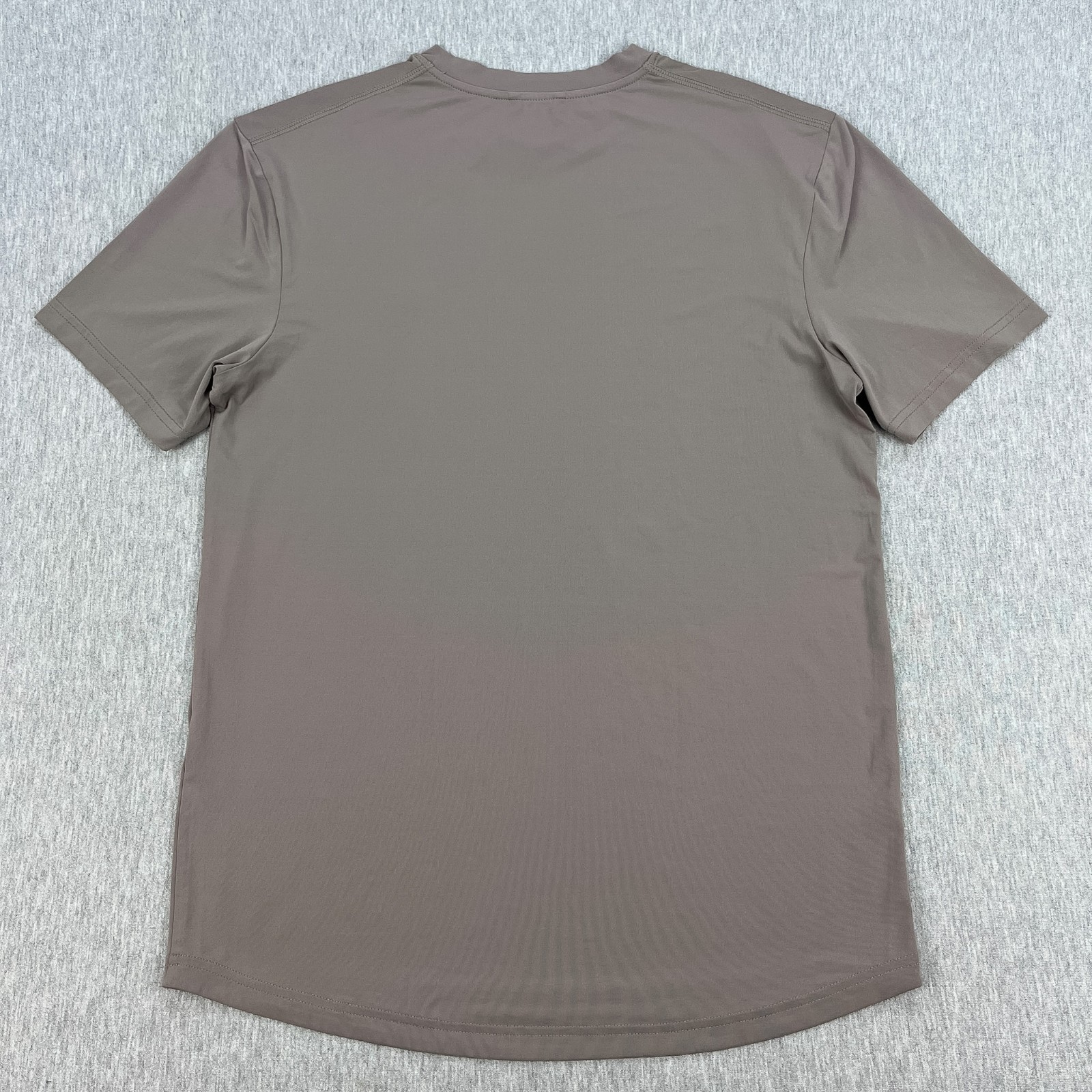 Sigrún Match Tee T-Shirt Mens S Cinder Beige Tennis Running Lightweight Active