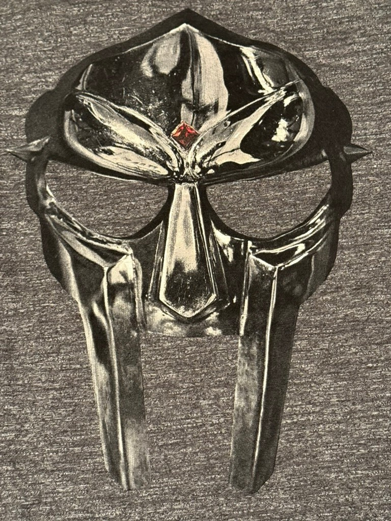 MF DOOM Rare Official Mask T-Shirt Sz EU S US XS JJ DOOM Lex Records