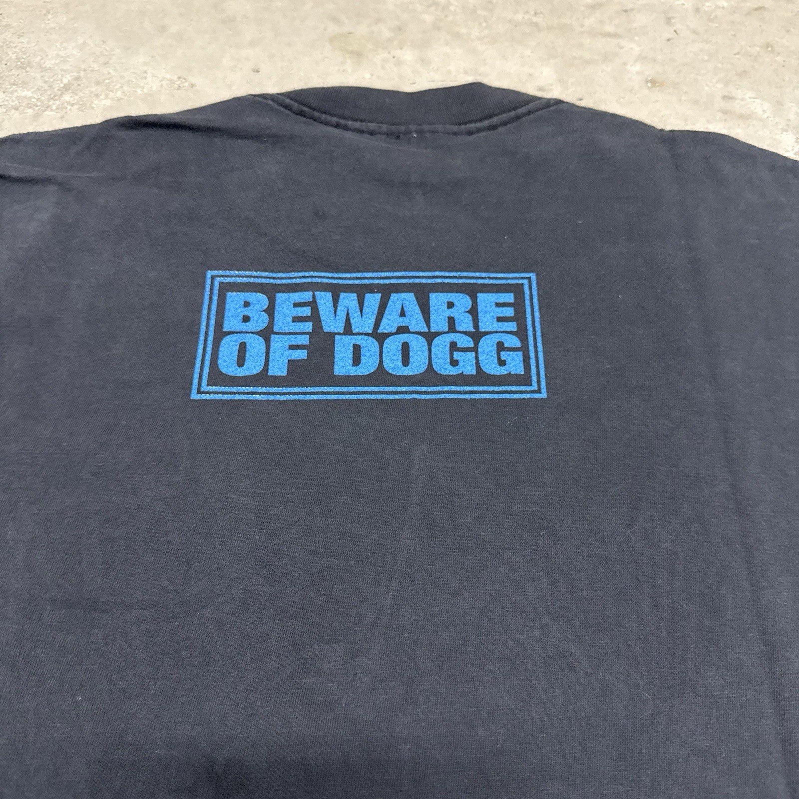 Vintage Snoop Dogg 1993 T Shirt Size XL Beware Of Dog GEM Tag Rap Tee Reprint