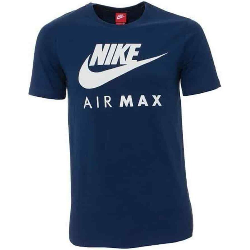 Nike Men’s T-Shirt Slim Fit Athletic Air Max Short Sleeve Crewneck Fitness Tee