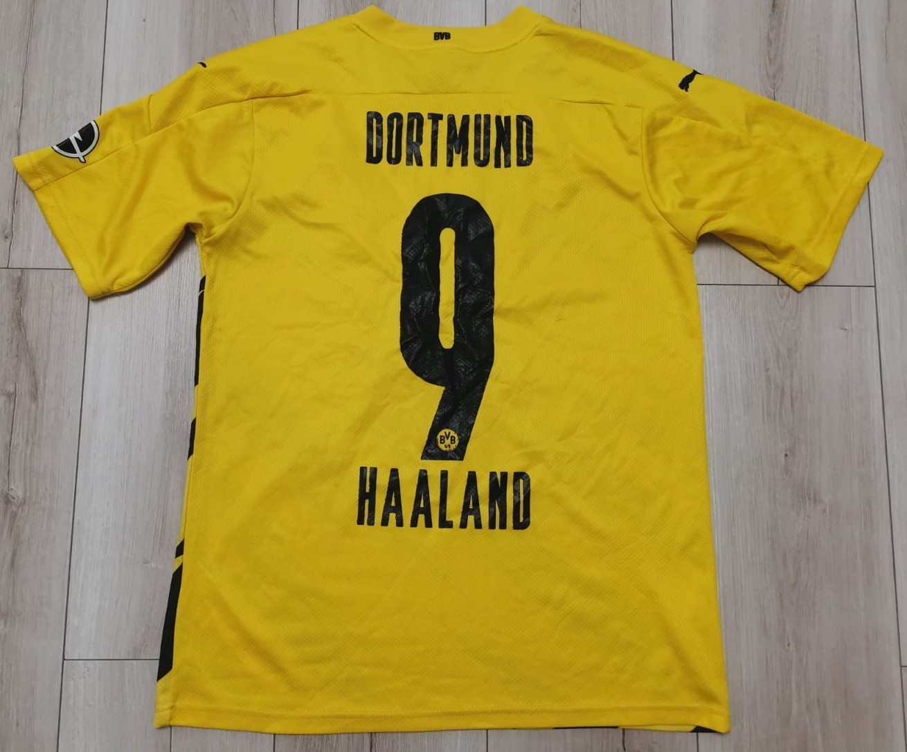 Rare Borussia Dortmund 2020-2021 Home Football Jersey Size M #9 Haaland, size M