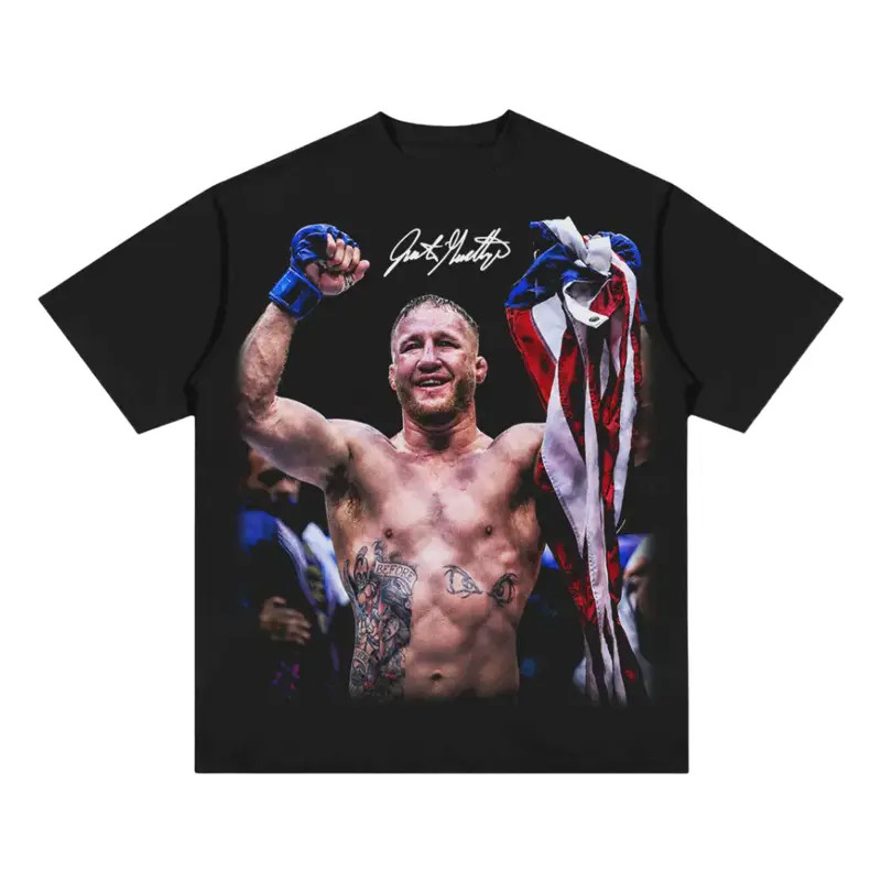 Justin Gaethje Champion Lightweight UFC Freedom 250 Shirt, Vintage UFC T-Shirt